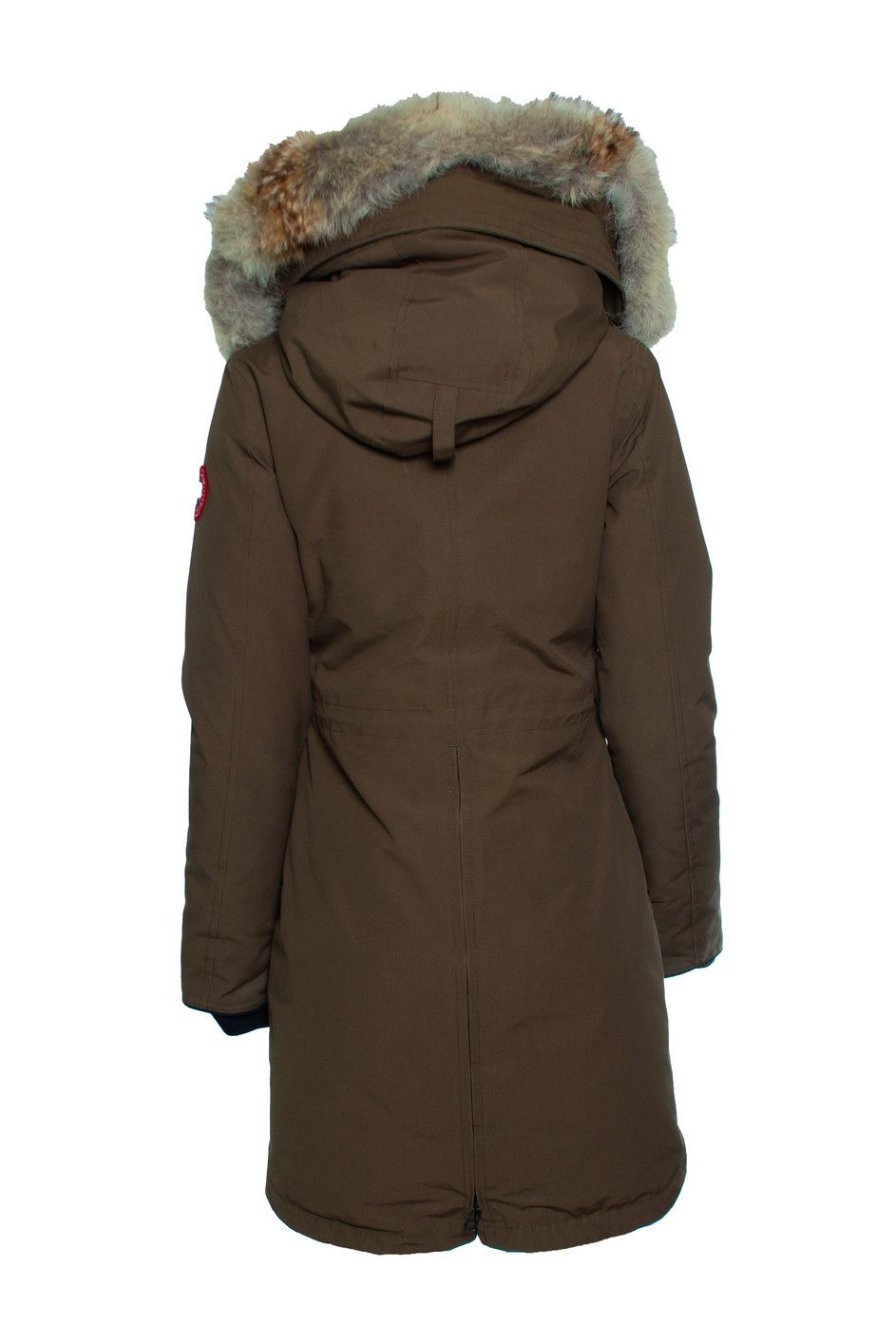 Canada Goose Canada Goose, Green nylon parka with fur hood Size S / US 4 / IT 40 - 3 Thumbnail