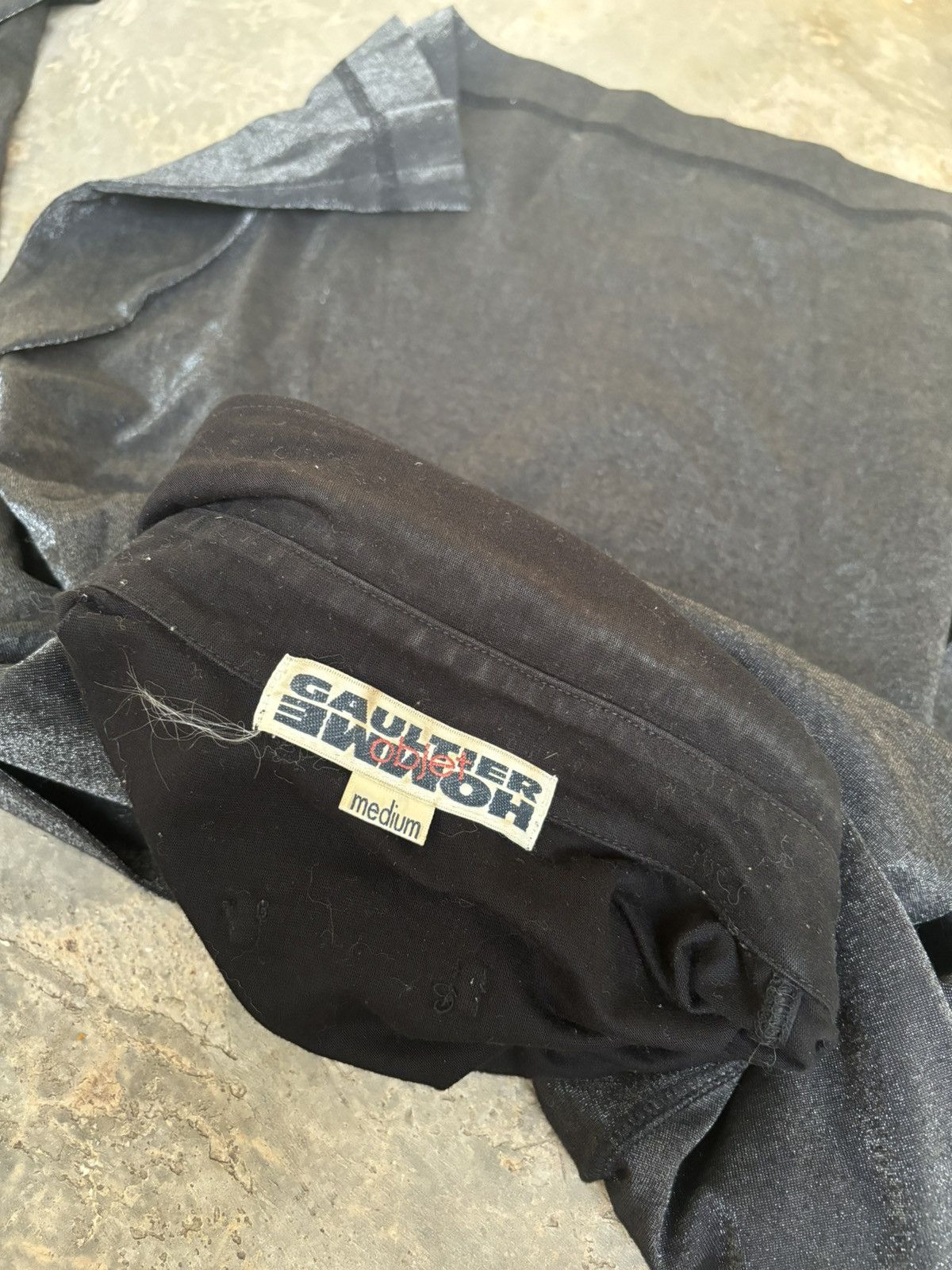 Jean Paul Gaultier Gaultier Homme Objet Jpg Black Shirt Size US M / EU 48-50 / 2 - 7 Thumbnail