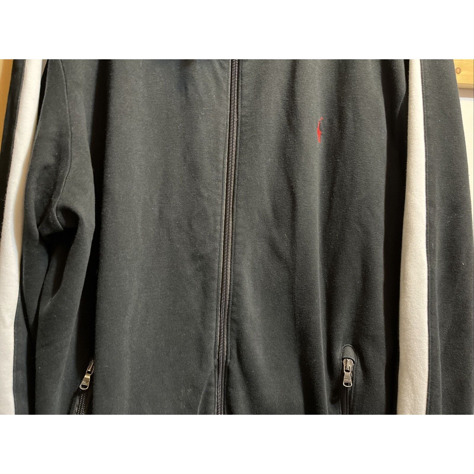 Polo Ralph Lauren Polo Ralph Lauren Track Jacket Men XL Black White Streetwear Size US XL / EU 56 / 4 - 6 Thumbnail