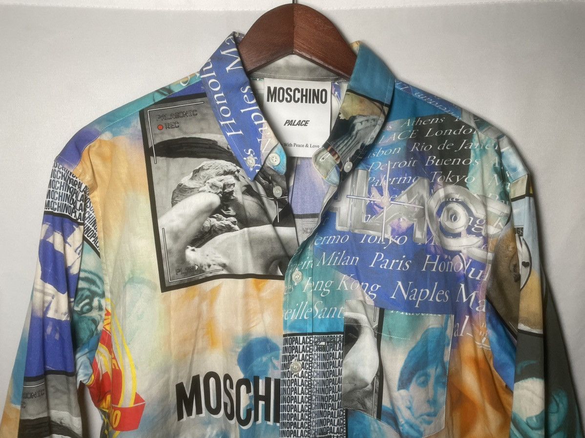 Moschino × Palace Palace x Moschino Shirt Size US M / EU 48-50 / 2 - 2 Thumbnail