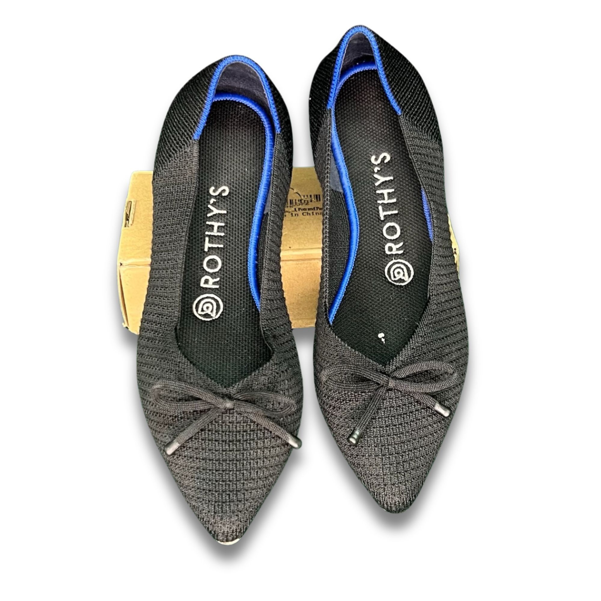 Rothy's Rothys The Point Solid Black Ballet Flats Size 6 Sustainable Size US 6 / IT 36 - 2 Thumbnail