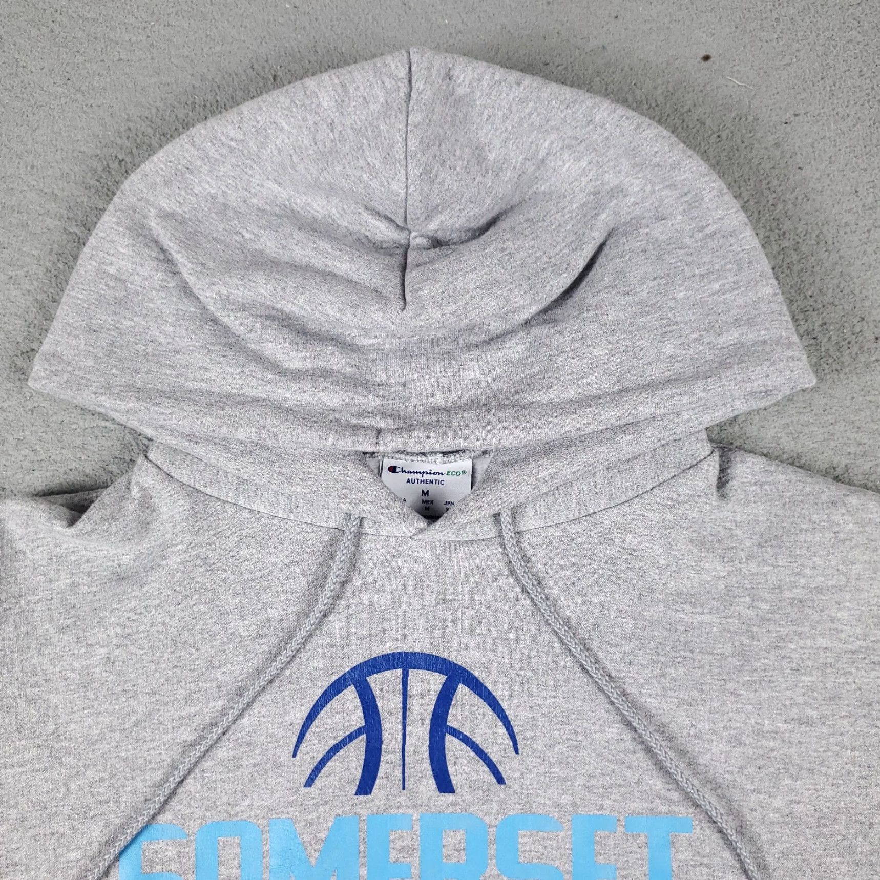 Champion Champion Hoodie Mens Medium Gray Casual Pullover Sweatshirt Size US M / EU 48-50 / 2 - 3 Thumbnail