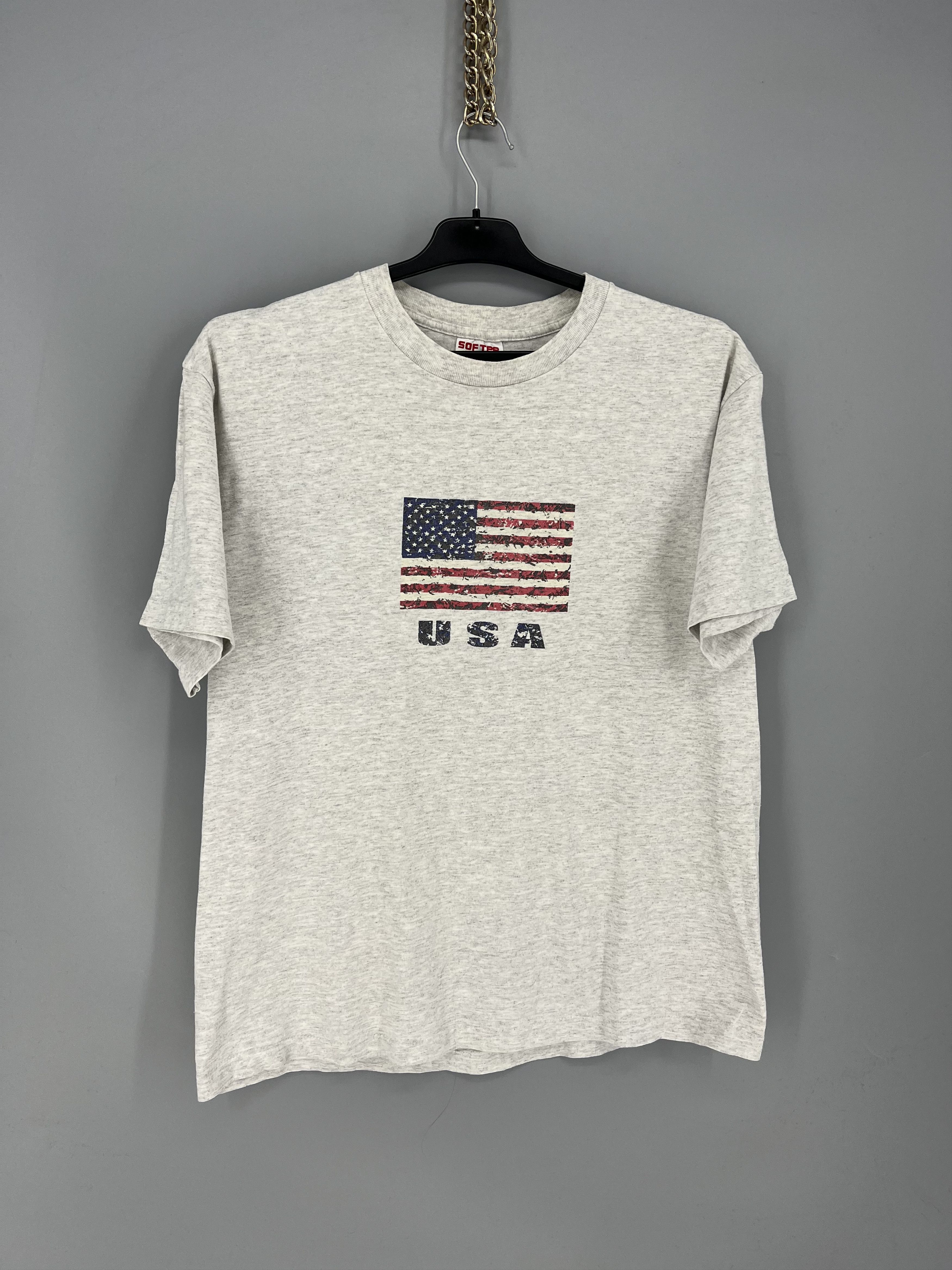 Vintage True Vintage Flag American 4th of July Shirt Single Stitch Size US L / EU 52-54 / 3 - 2 Thumbnail