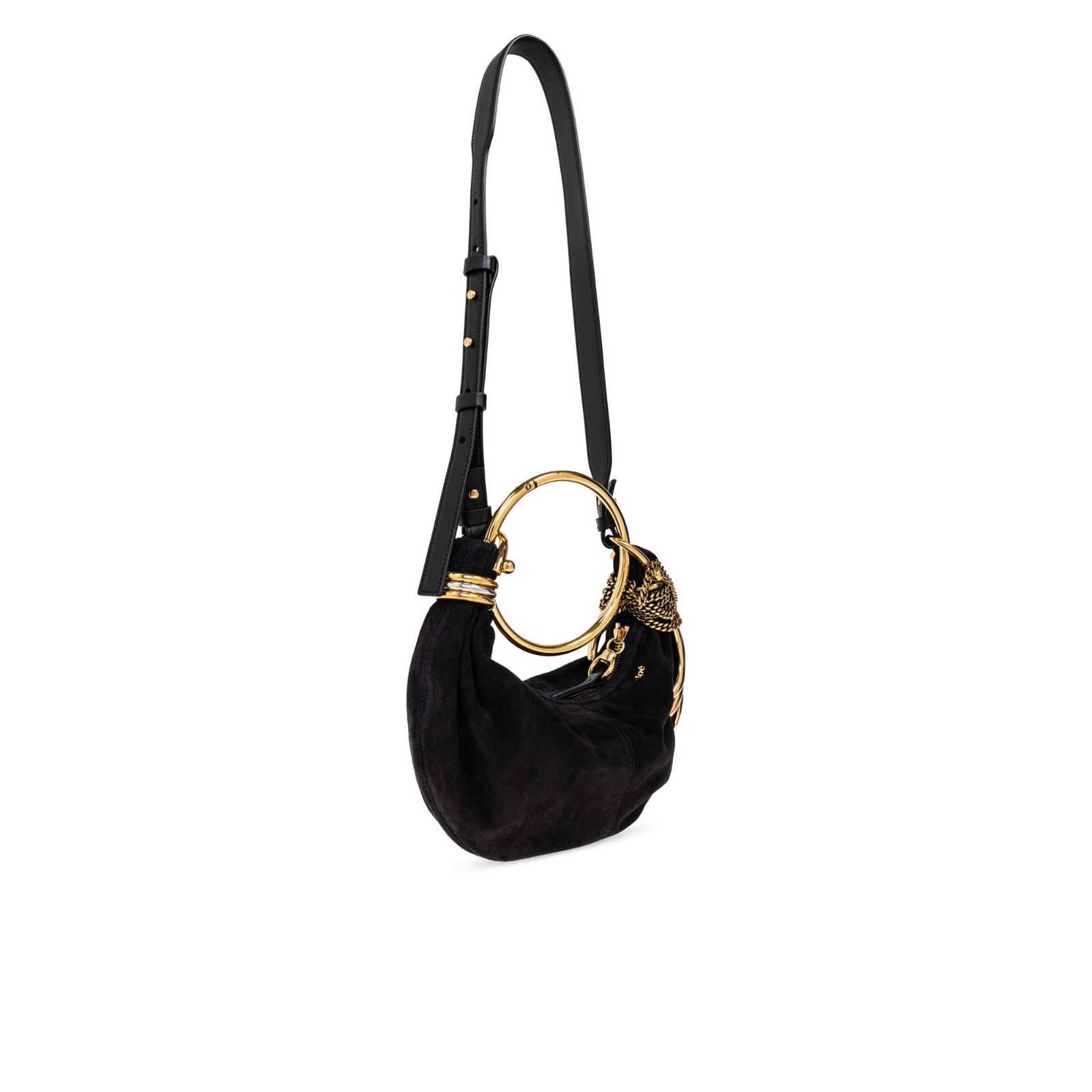 Chloe Chloe Bracelet Small Black Shoulder Bag New Size ONE SIZE - 3 Thumbnail