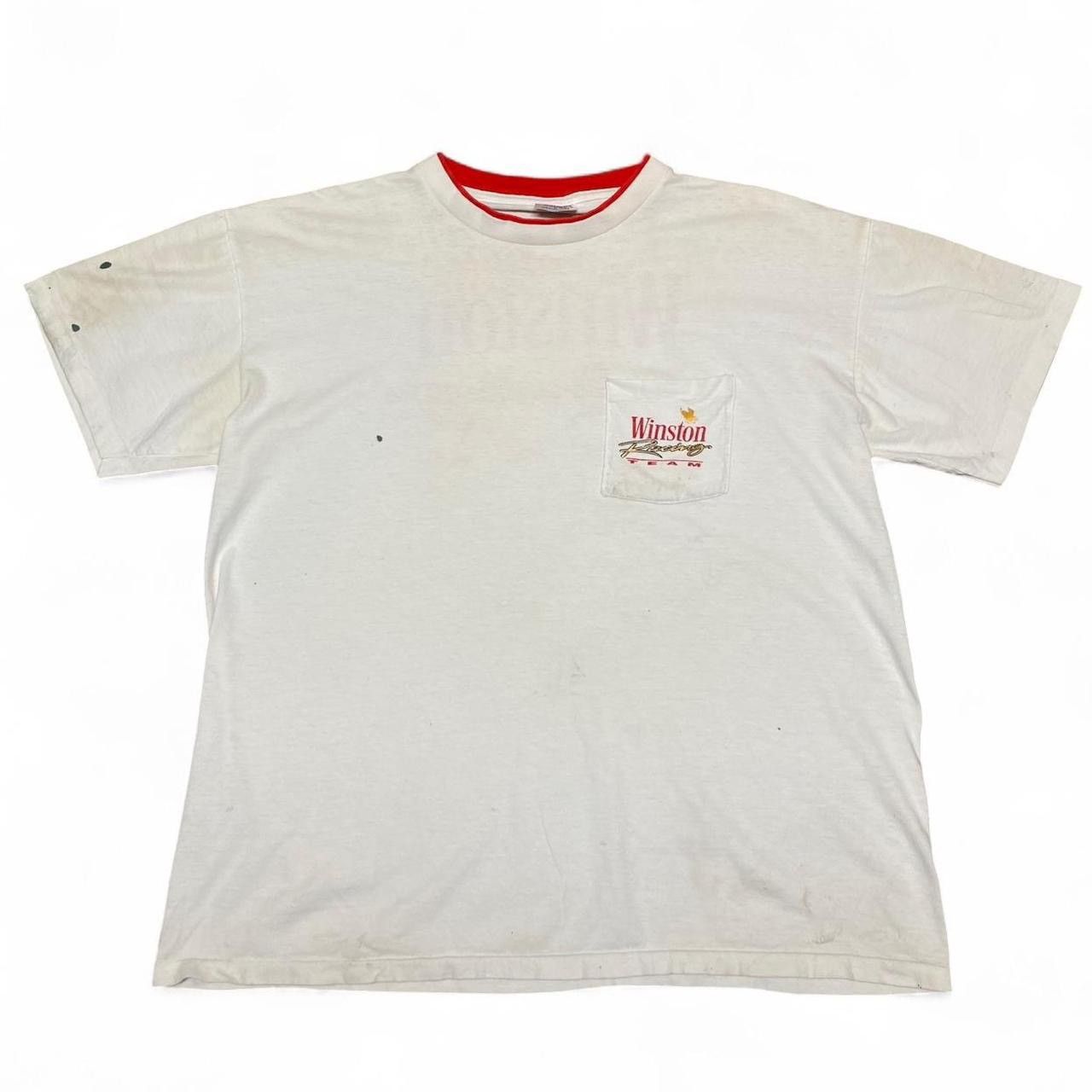 Other Vintage Winston racing Team white and red graphic Tshirt Size US L / EU 52-54 / 3 - 2 Thumbnail