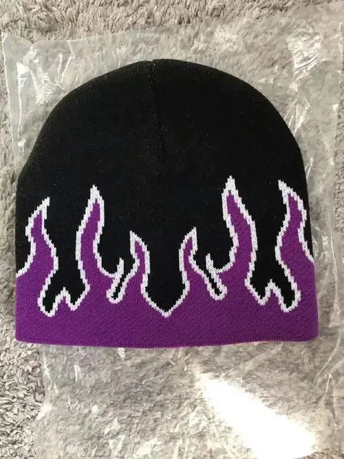 Homemade Inferno Fire Flame Beanie Size ONE SIZE - 2 Thumbnail