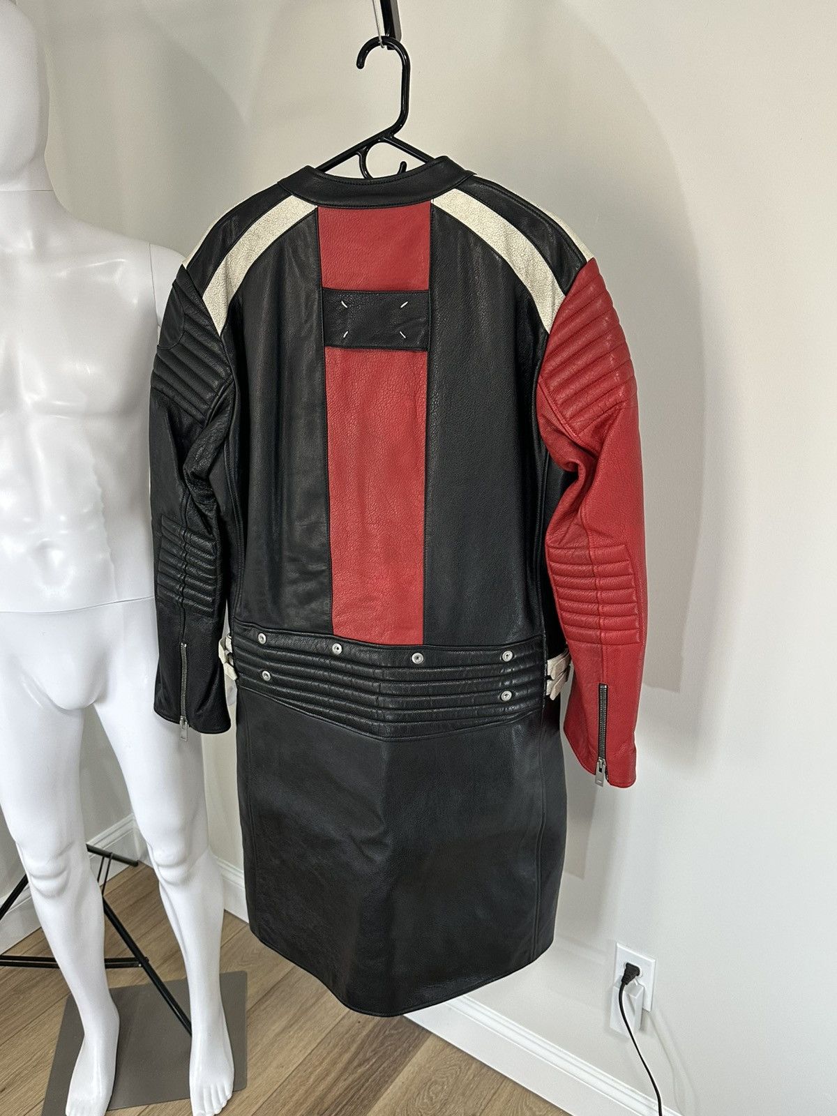 Maison Margiela Maison Margiela MM10 Runway Leather Biker Jacket Size US L / EU 52-54 / 3 - 12 Thumbnail