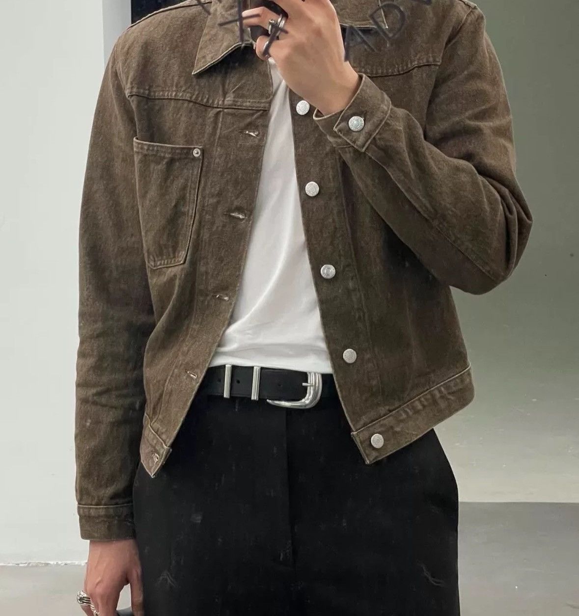 Helmut Lang Helmut Lang 90's Vintage denim jacket 2412-Nextarrow Size US M / EU 48-50 / 2 - 6 Thumbnail