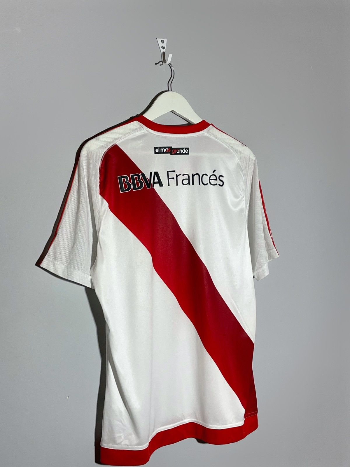Adidas River Plate Adidas 2015/16 Home Y2k Football Shirt Size US L / EU 52-54 / 3 - 10 Thumbnail