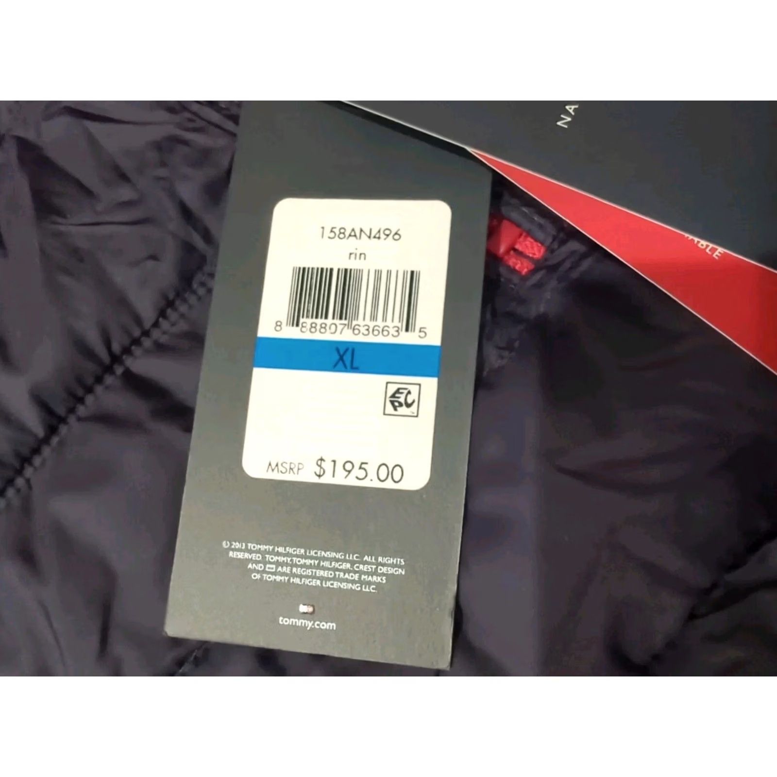 Tommy Hilfiger Tommy Hilfiger Men Puffer Jacket Coat Red White Blue USA DOWN XL Winter Packable Size US XL / EU 56 / 4 - 5 Thumbnail
