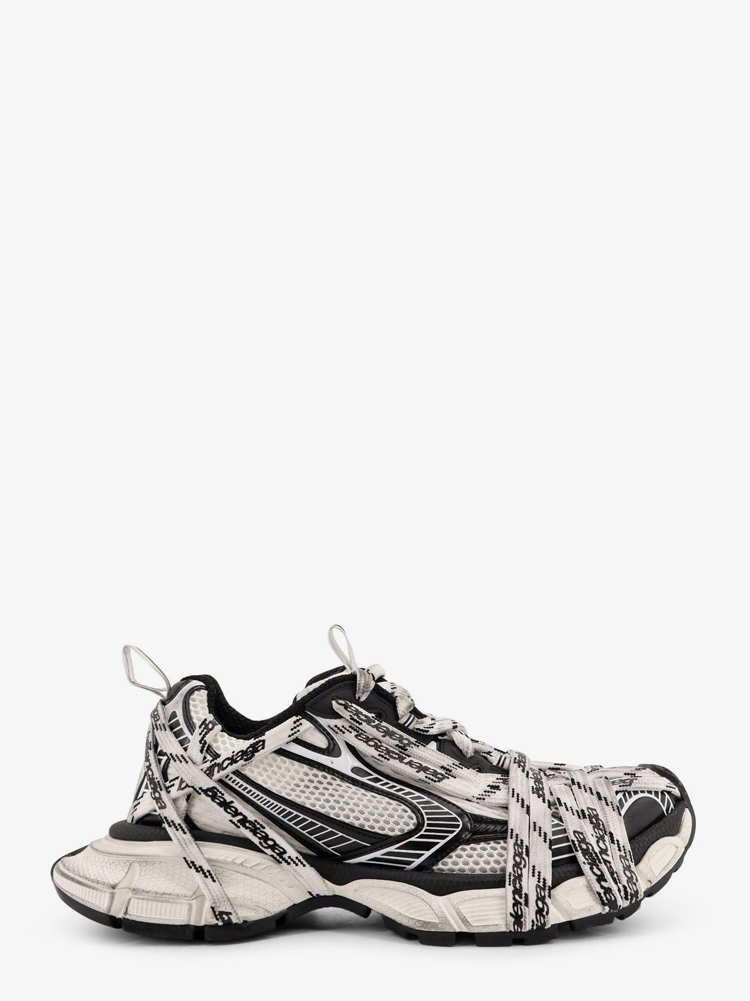 Balenciaga 3Xl Extreme Laces Mesh Sneakers Size US 7 / EU 40 - 1 Thumbnail