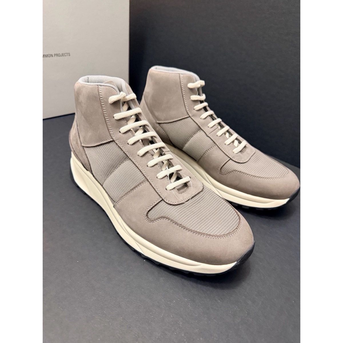 Common Projects COMMON PROJECTS TRACK VINTAGE MID WARM GREY Size US 9 / EU 42 - 4 Thumbnail
