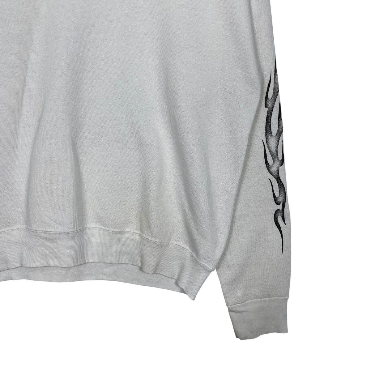 Other Vintage 90s Black Angel Evil Spirit Skull Sweatshirt Size US M / EU 48-50 / 2 - 6 Thumbnail
