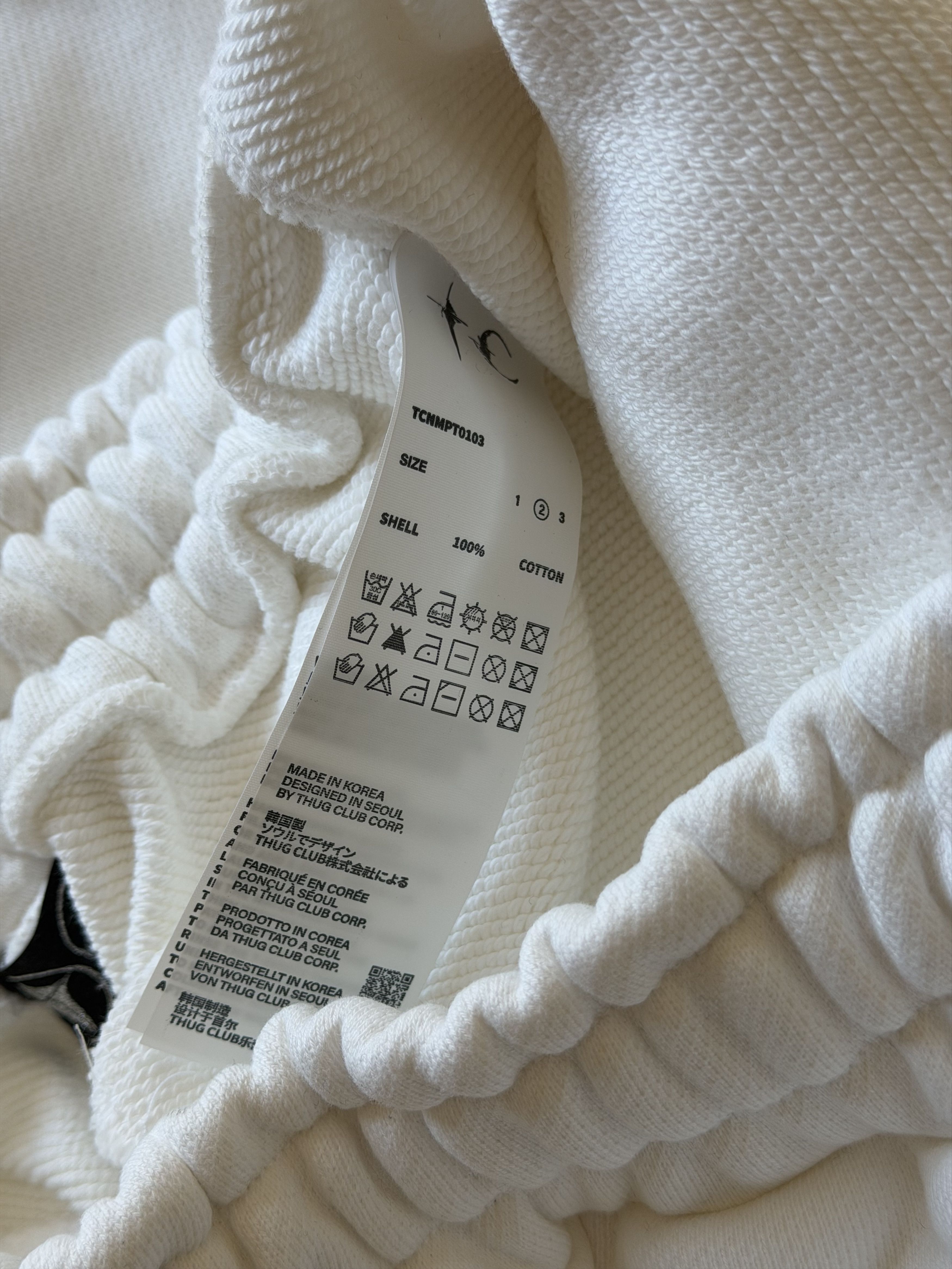 Thug Club Thug Club Jogger Sweatpants in White Size US 32 / EU 48 - 7 Thumbnail