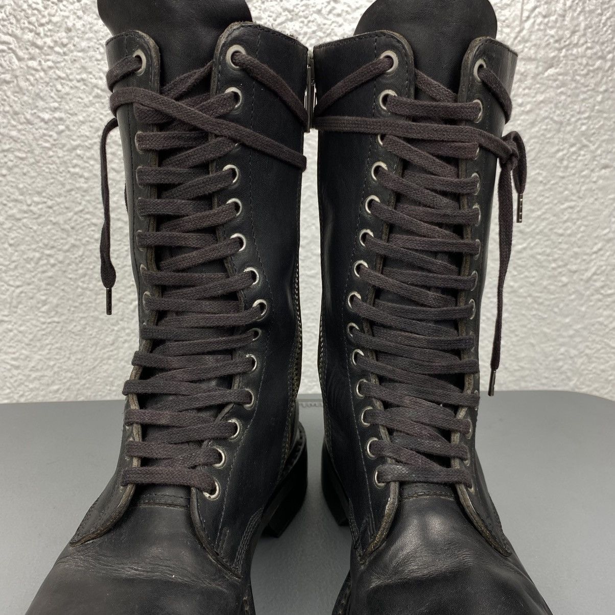 Rick Owens AW2013/14 Army Boots Size US 5.5 / EU 38 - 3 Thumbnail