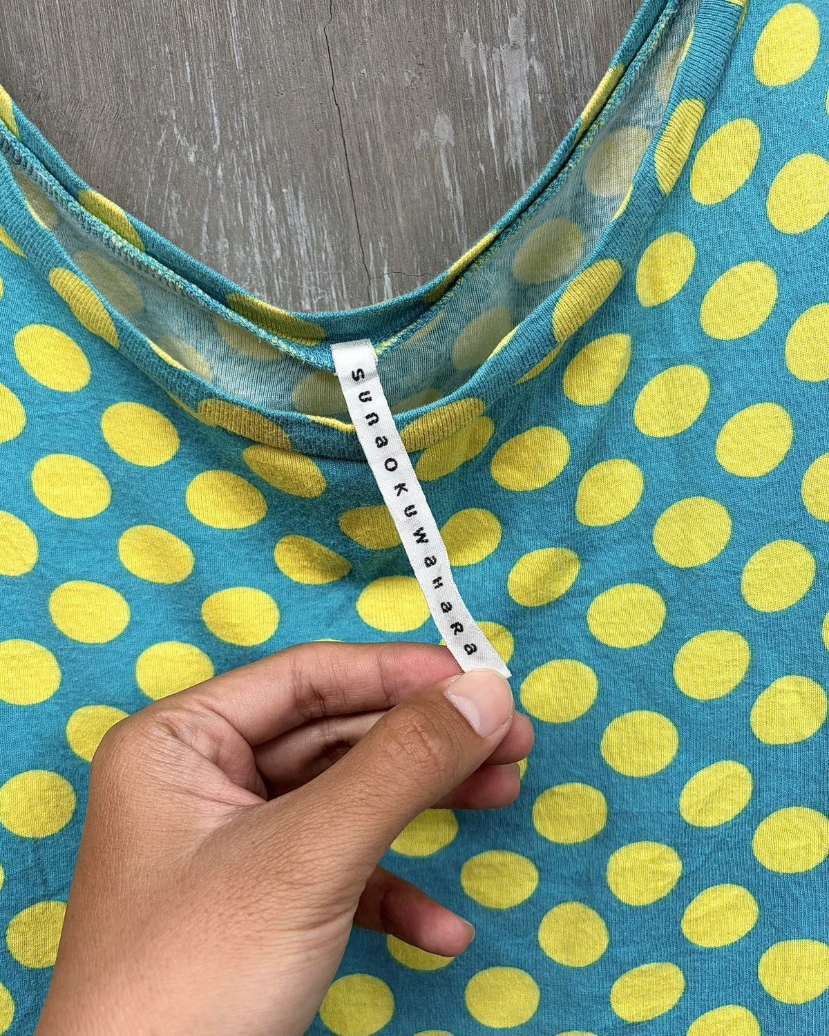 Issey Miyake Issey Miyake Sunaokuwahara Polkadot Women Tanktop Size M / US 6-8 / IT 42-44 - 6 Thumbnail