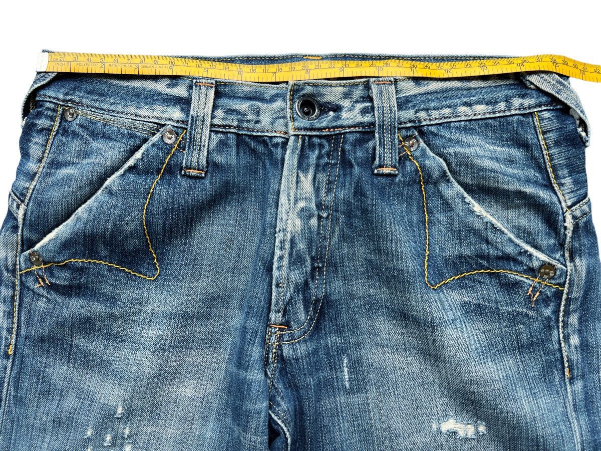 G-Star Vintage G-Star Raw Distressed Ripped Denim Jeans 31x32 Size US 31 - 11 Thumbnail