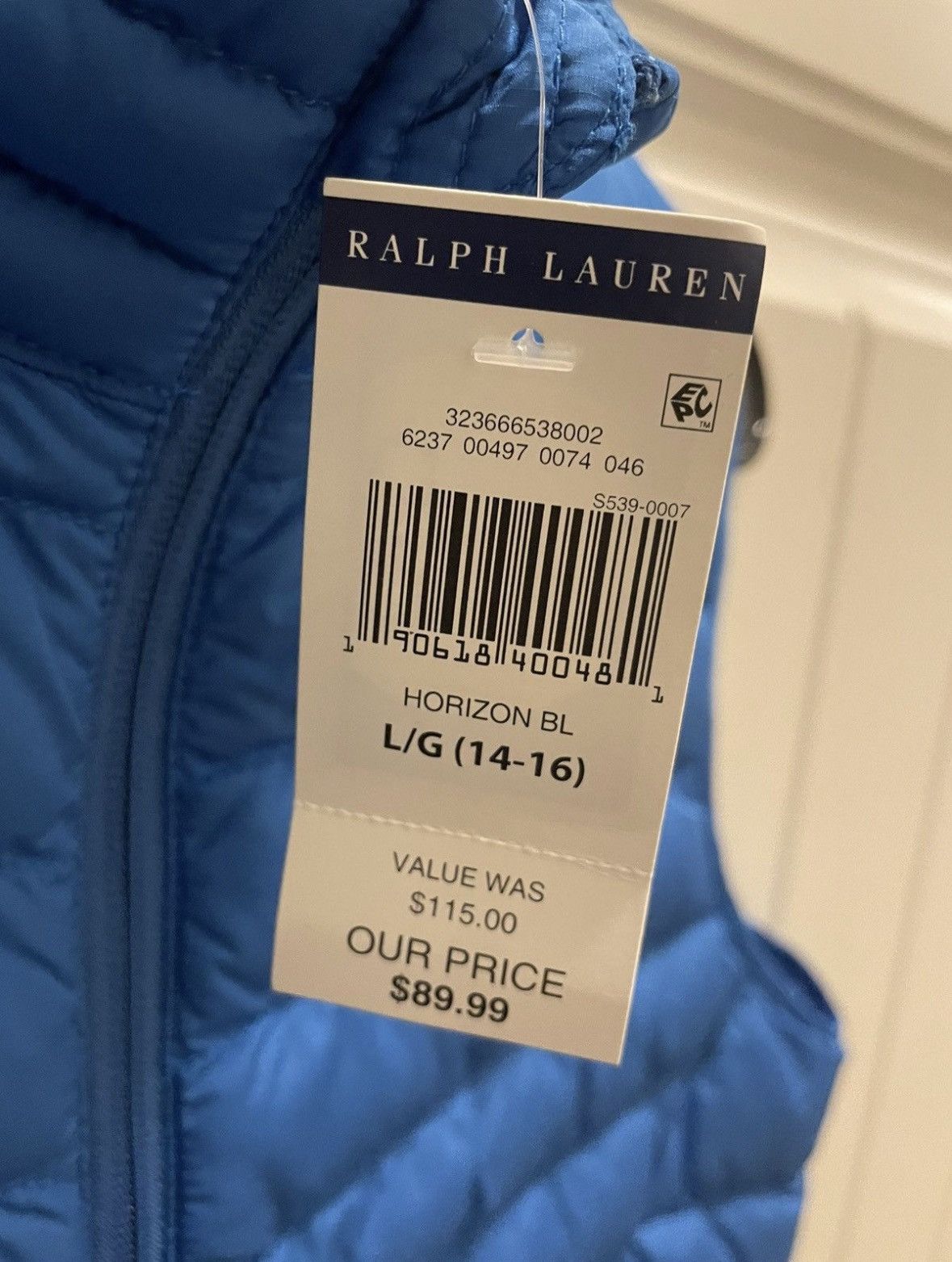 Polo Ralph Lauren blue ralph lauren vest Size S / US 4 / IT 40 - 3 Thumbnail