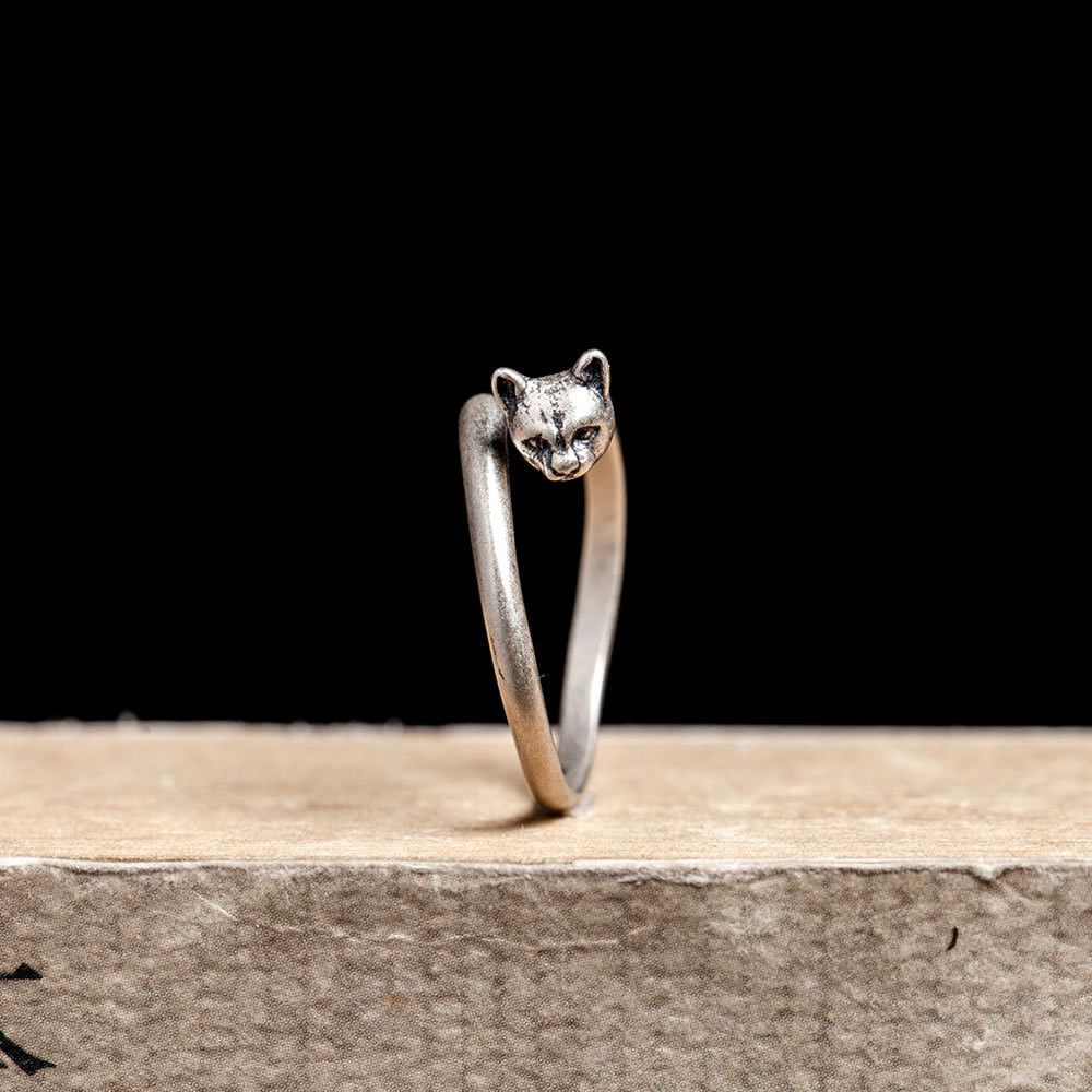 Jewelry Cat Future Jewelry Rings Open Size Chrome Ring (Size 7-13) Size ONE SIZE - 2 Thumbnail