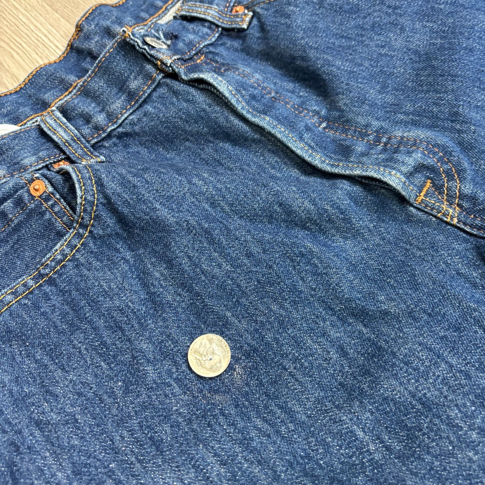 Levi's Levi's 501 Button Fly Straight Leg Jeans Men's 36x30 Size US 36 / EU 52 - 11 Thumbnail
