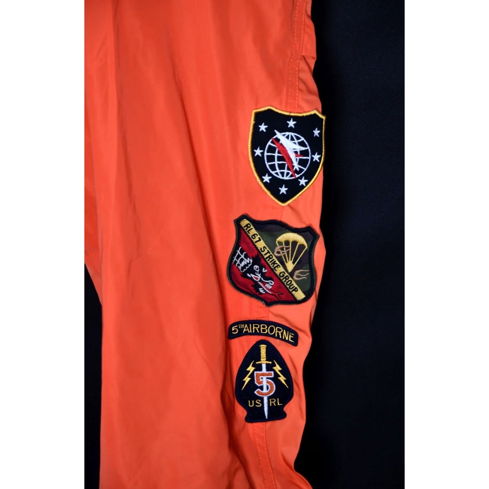 Polo Ralph Lauren Polo Ralph Lauren Flight Cargo Pants Orange M Men Casual Nylon Polyester Front Rise Cargo Pocket Inseam 27.56in (70cm) 40.55in Length Size US M / EU 48-50 / 2 - 5 Thumbnail