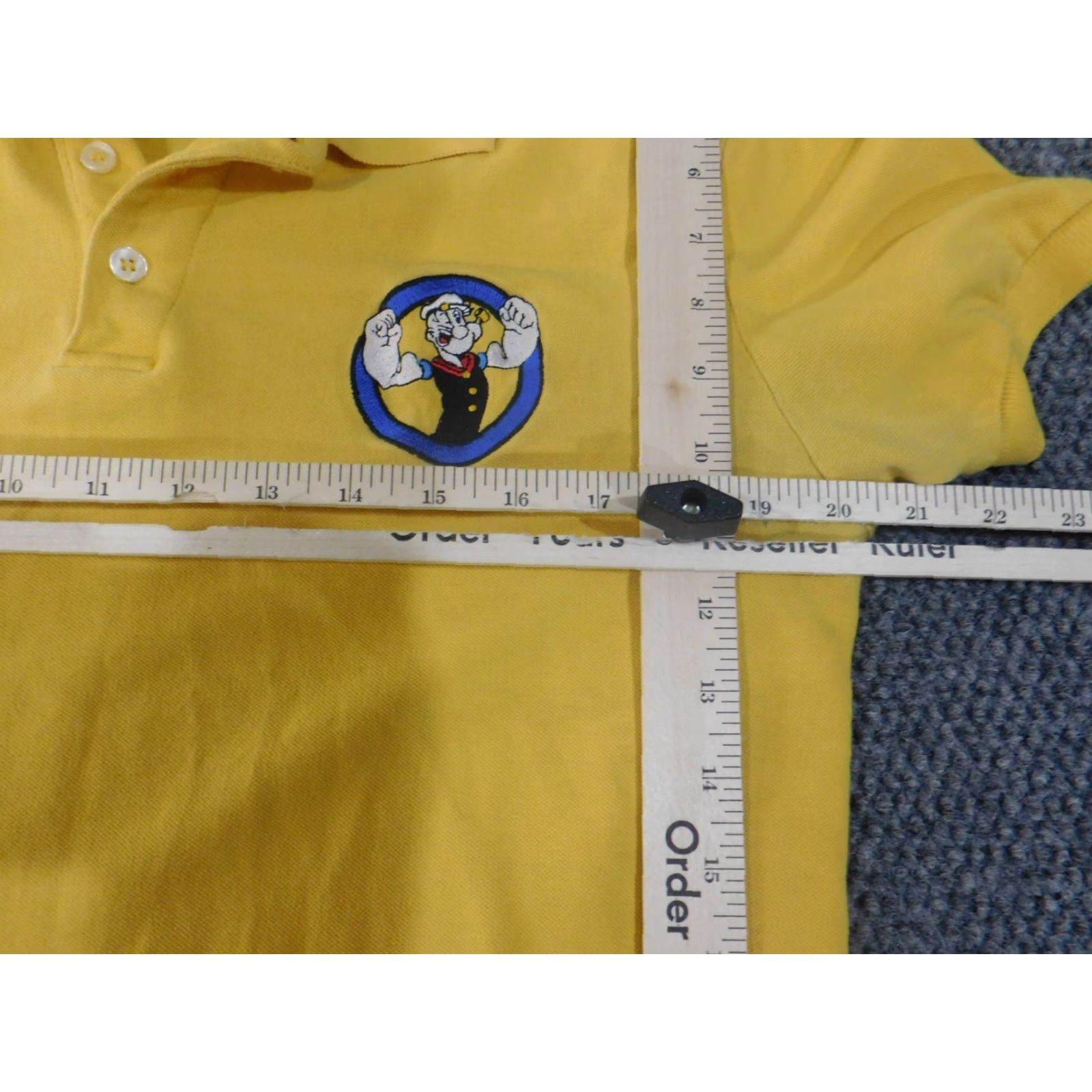 Zara Zara Polo Shirt Men M Yellow Cotton Embroidered 90s Classic Golf Casual Short Sleeve Size US M / EU 48-50 / 2 - 7 Thumbnail