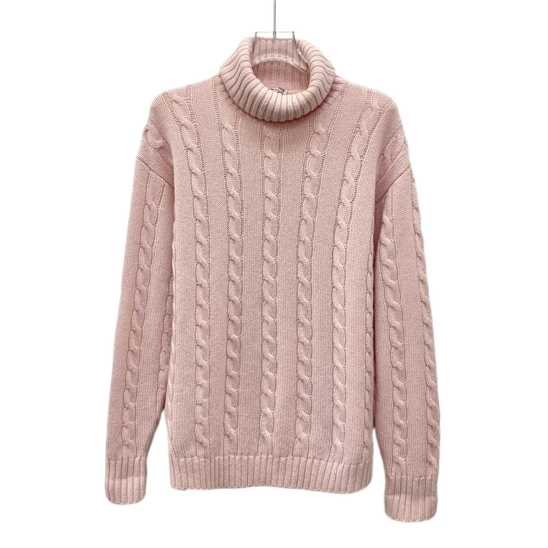 Miu Miu Miu Miu Pink Sweater S Women Size S / US 4 / IT 40 - 1 Thumbnail