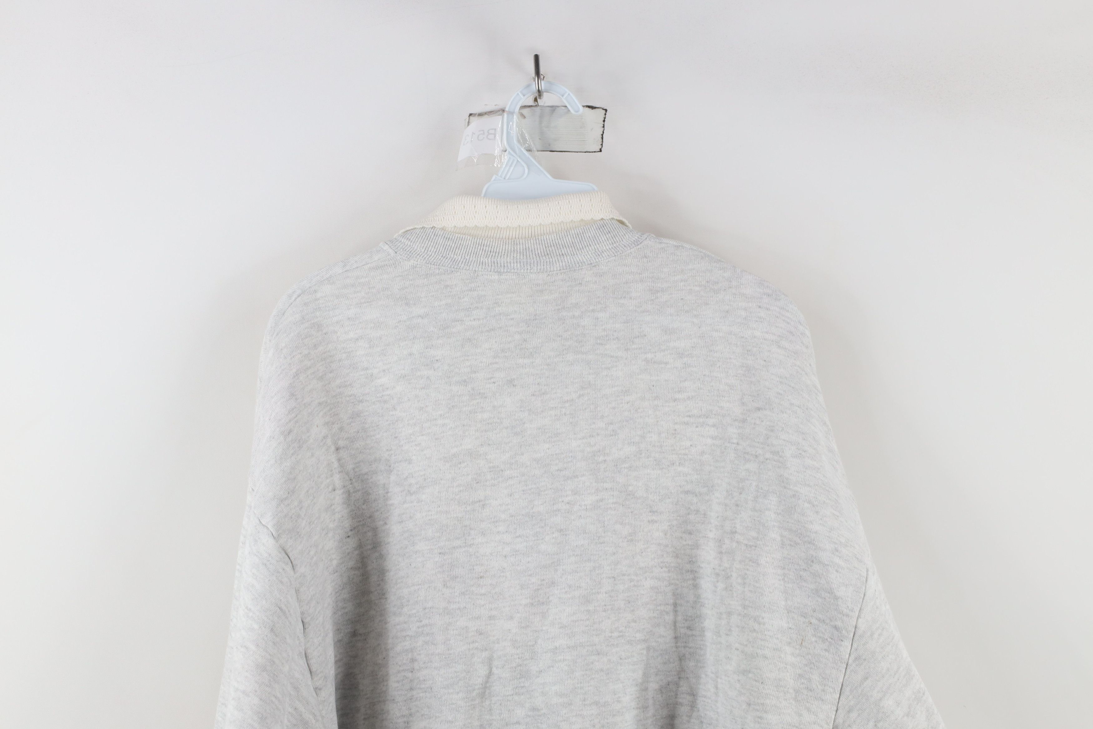 Vintage Vintage 90s Streetwear Nature Bird Collared Sweatshirt USA Size L / US 10 / IT 46 - 13 Thumbnail