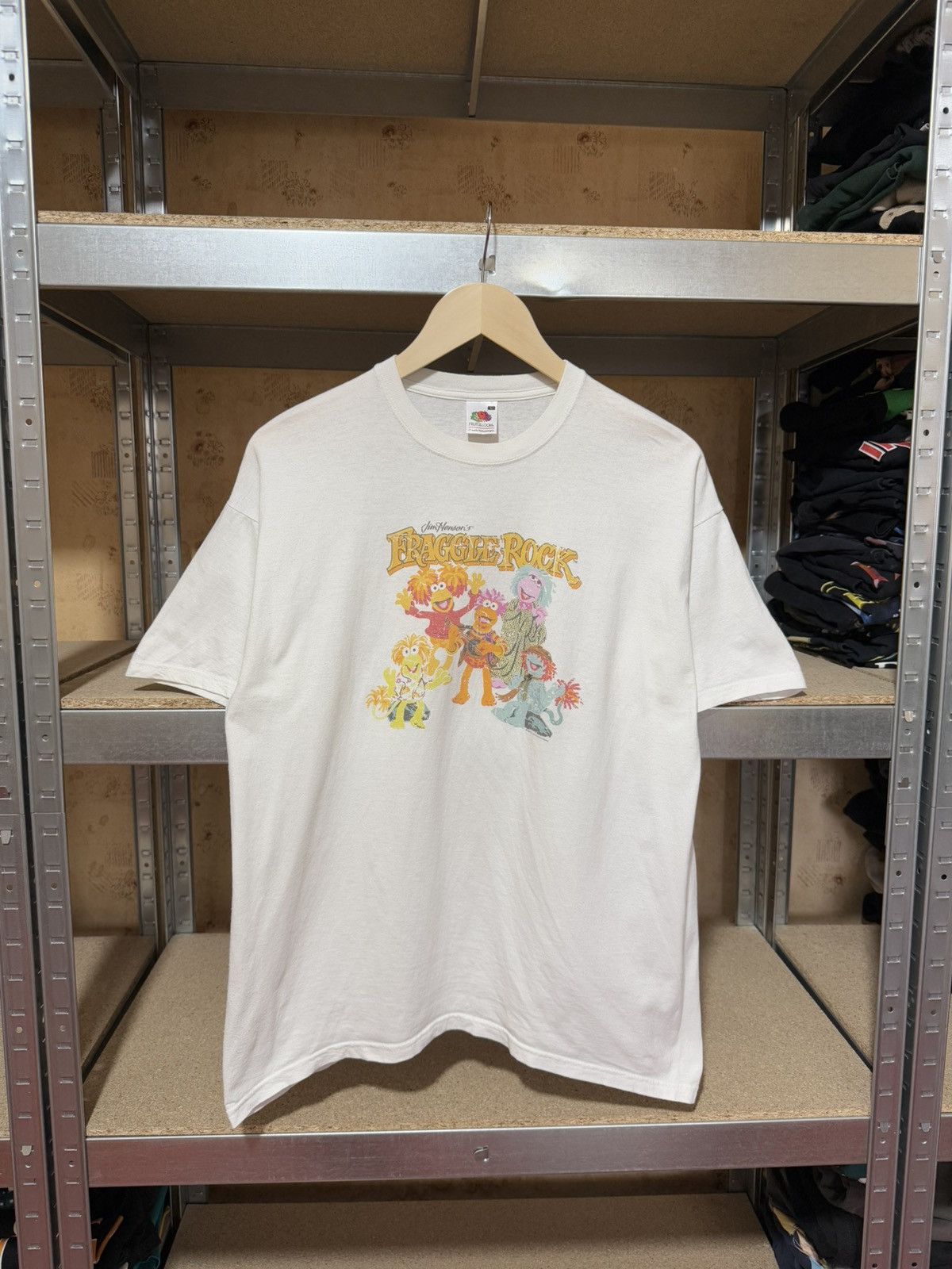 Band Tees × Jimi Hendrix × Vintage Vintage 2005 Jimi Hendrix Fraggle Rock Band Retro T-Shirt Size US M / EU 48-50 / 2 - 1 Thumbnail