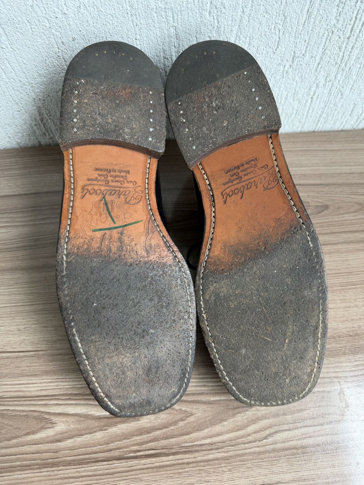 Engineered Garments × Paraboot Square toe derby by Michael marche Size US 11.5 / EU 44-45 - 17 Thumbnail