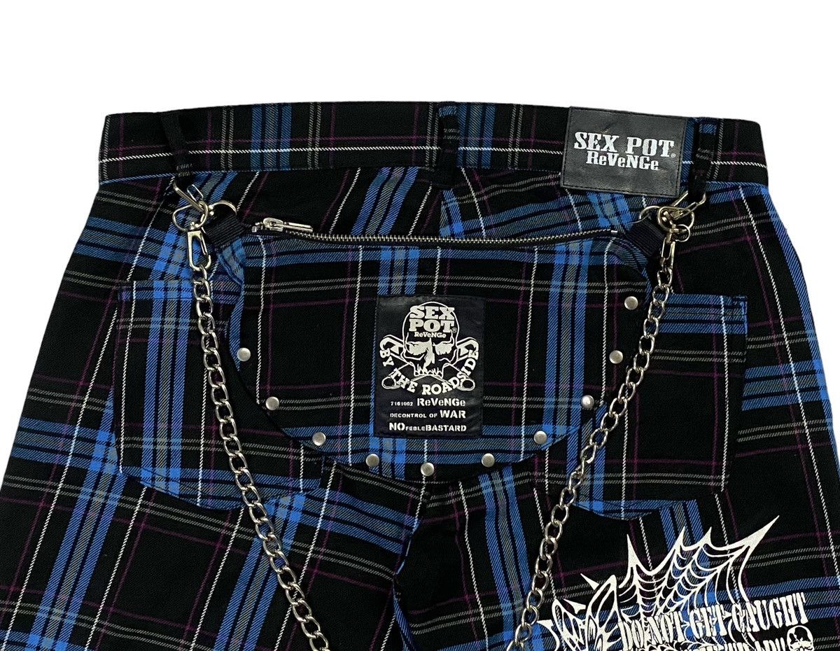 Japanese Brand × Revenge × Seditionaries Sex Pot Revenge Flare Bondage Pants Size US 30 / EU 46 - 14 Thumbnail