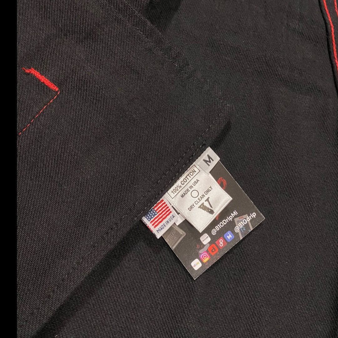 Vlone Vlone Stripper Denim Jacket LA Exclusive Size US M / EU 48-50 / 2 - 4 Thumbnail