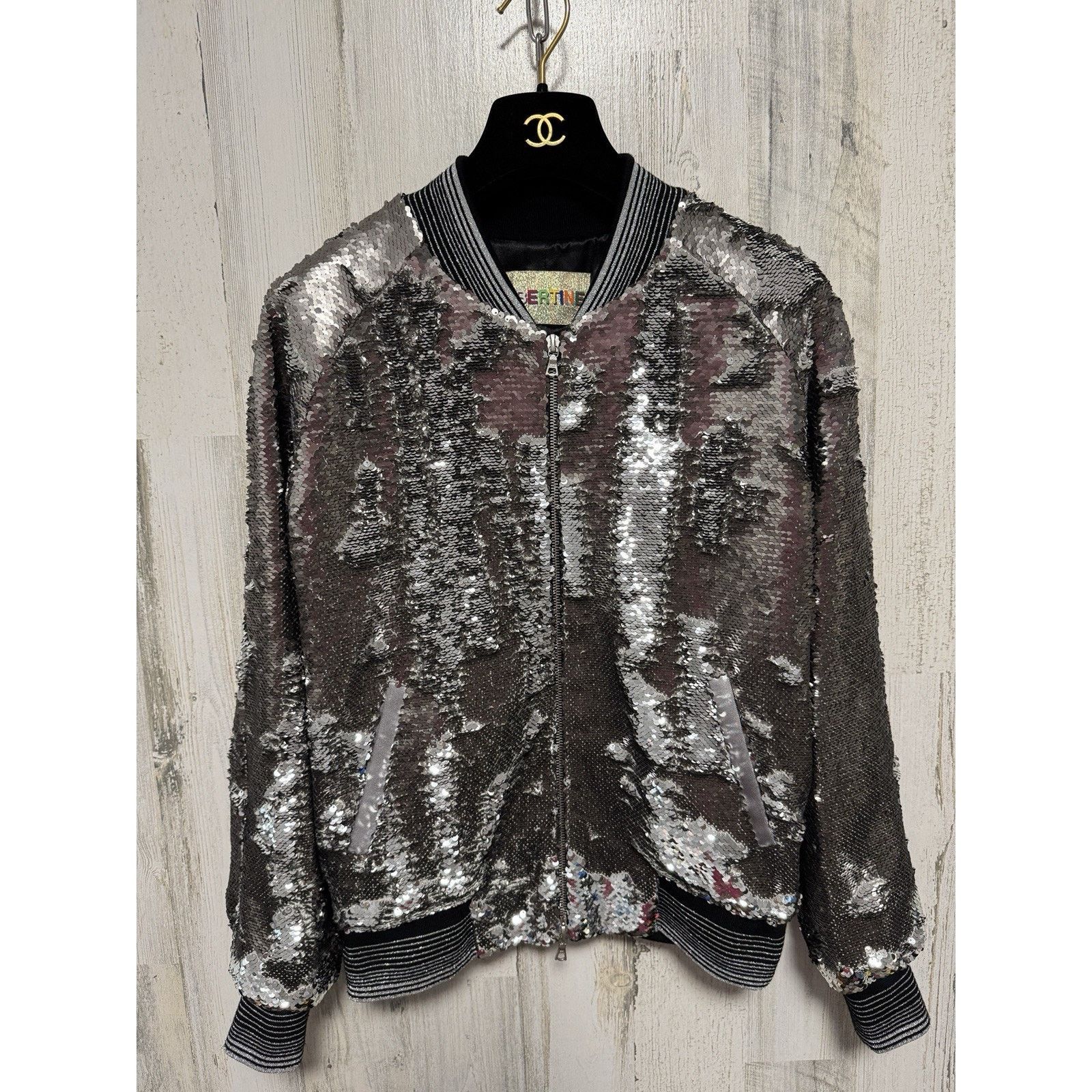 Libertine Libertine Women's Sequin Jacket size M Original Price $3750 Size M / US 6-8 / IT 42-44 - 6 Thumbnail