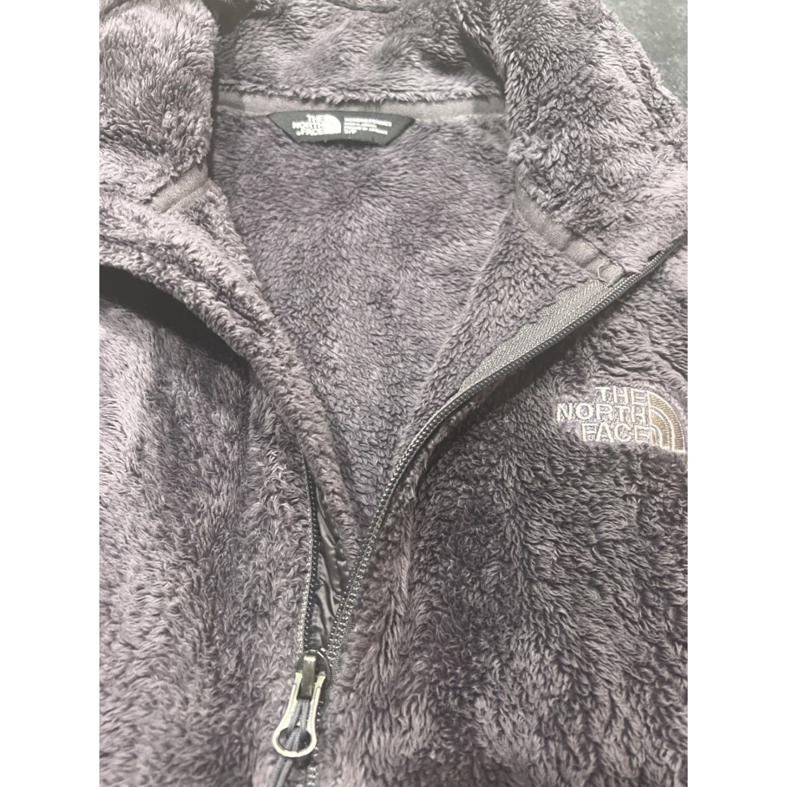 The North Face THE NORTH FACE Women's Osito Fleece Vest Small Gray/Purple Size S / US 4 / IT 40 - 6 Thumbnail
