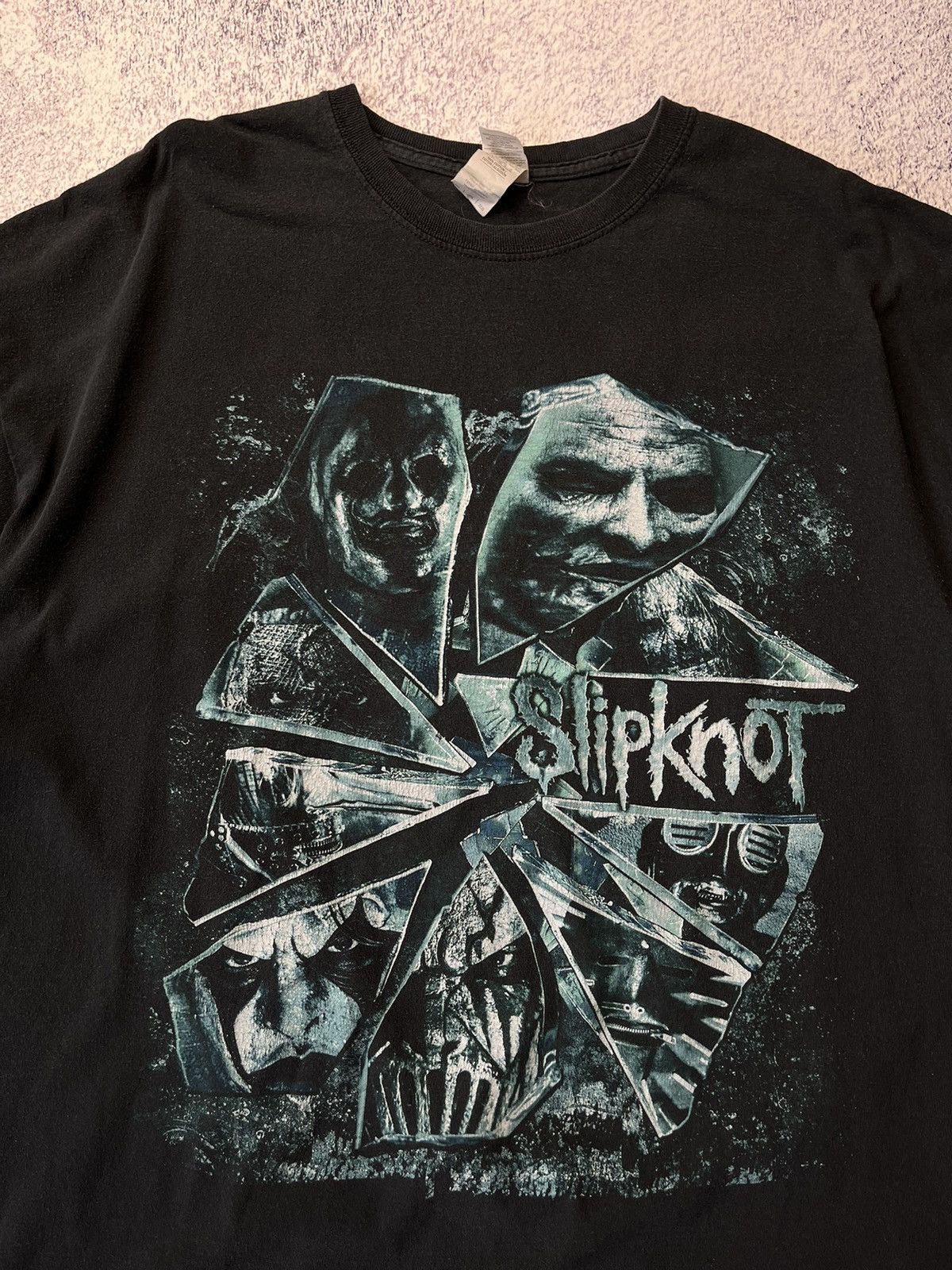 Band Tees VINTAGE SLIPKNOT 2014 Tour metal T-shirt Band tee Size US XL / EU 56 / 4 - 9 Thumbnail