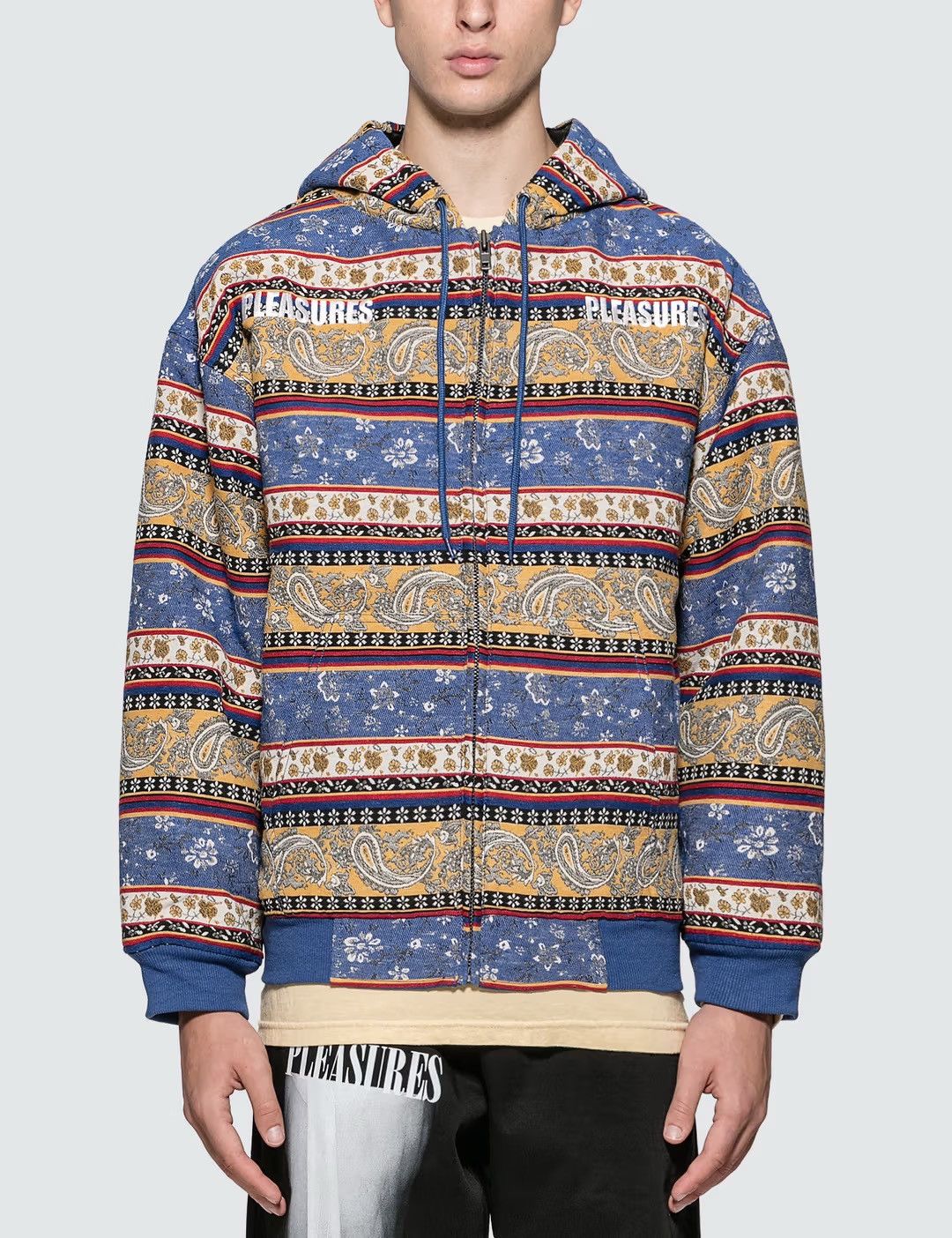 Pleasures Pleasures Paisley Heavy Hoody Size US L / EU 52-54 / 3 - 6 Thumbnail