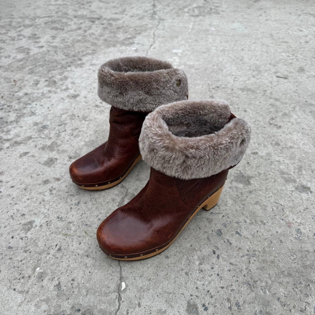 Ugg Vintage Women's boots with wooden soles Ugg Size 38 Size US 8 / IT 38 - 4 Thumbnail