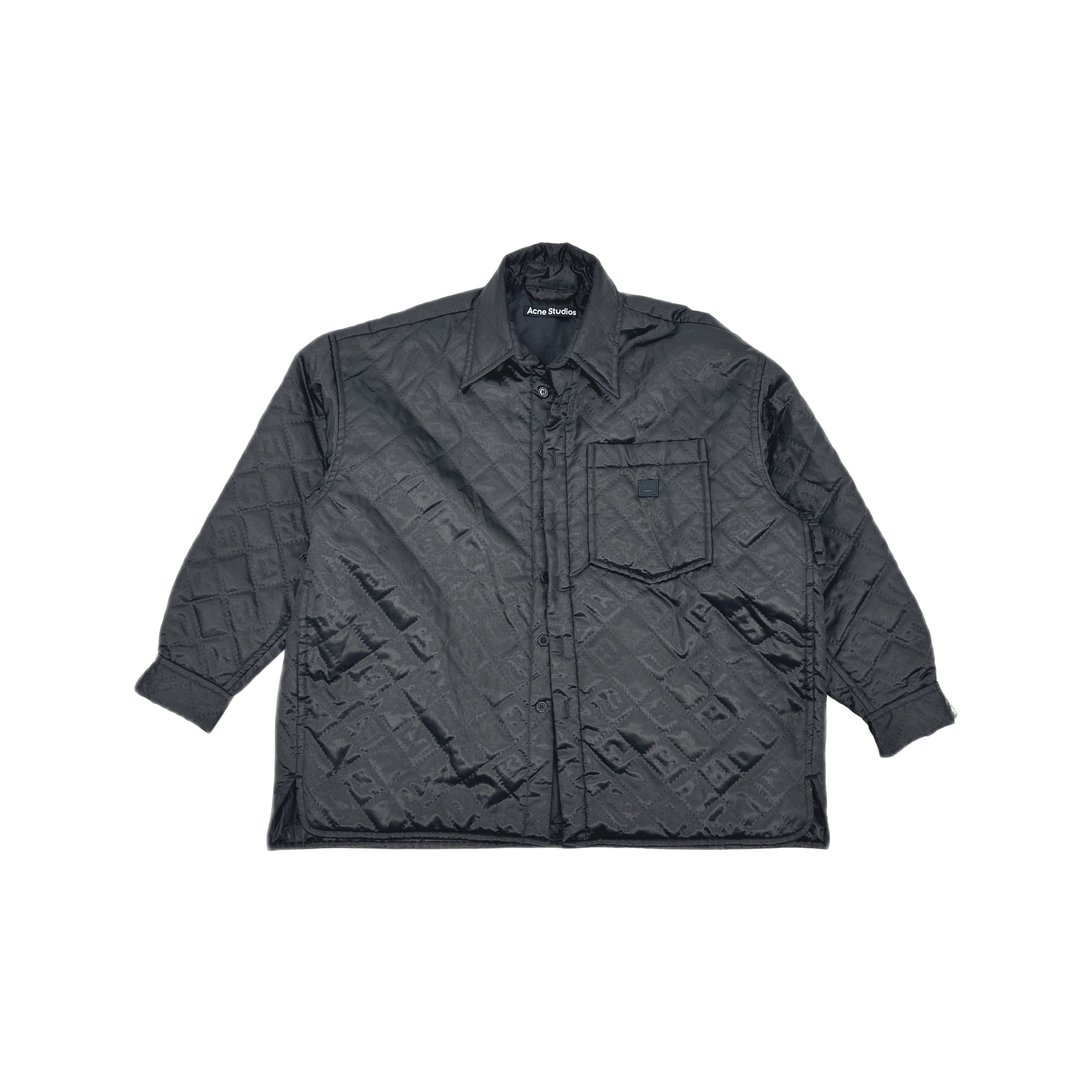 Acne Studios Acne Studios Quilted Face Patch Jacket Size M Size US M / EU 48-50 / 2 - 1 Thumbnail