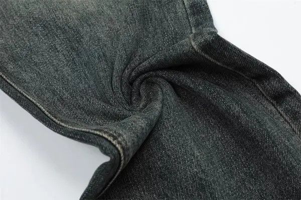 Japanese Brand Street retro washed distressed loose straight-leg jeans Size US 32 / EU 48 - 5 Thumbnail