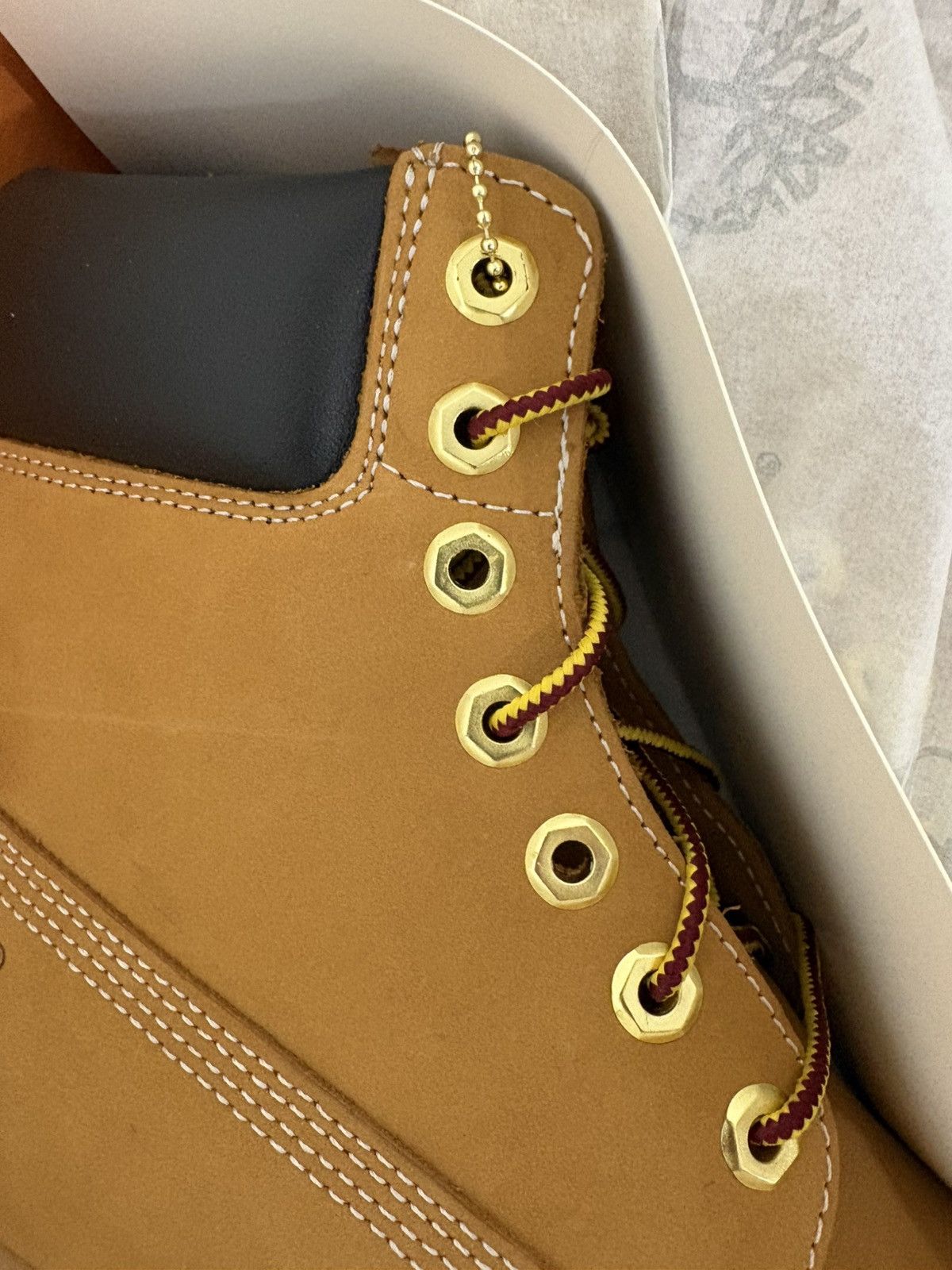Timberland Timberland Premium 6-Inch Waterproof BootWheat Nubuck Men’s Size US 9.5 / EU 42-43 - 2 Thumbnail