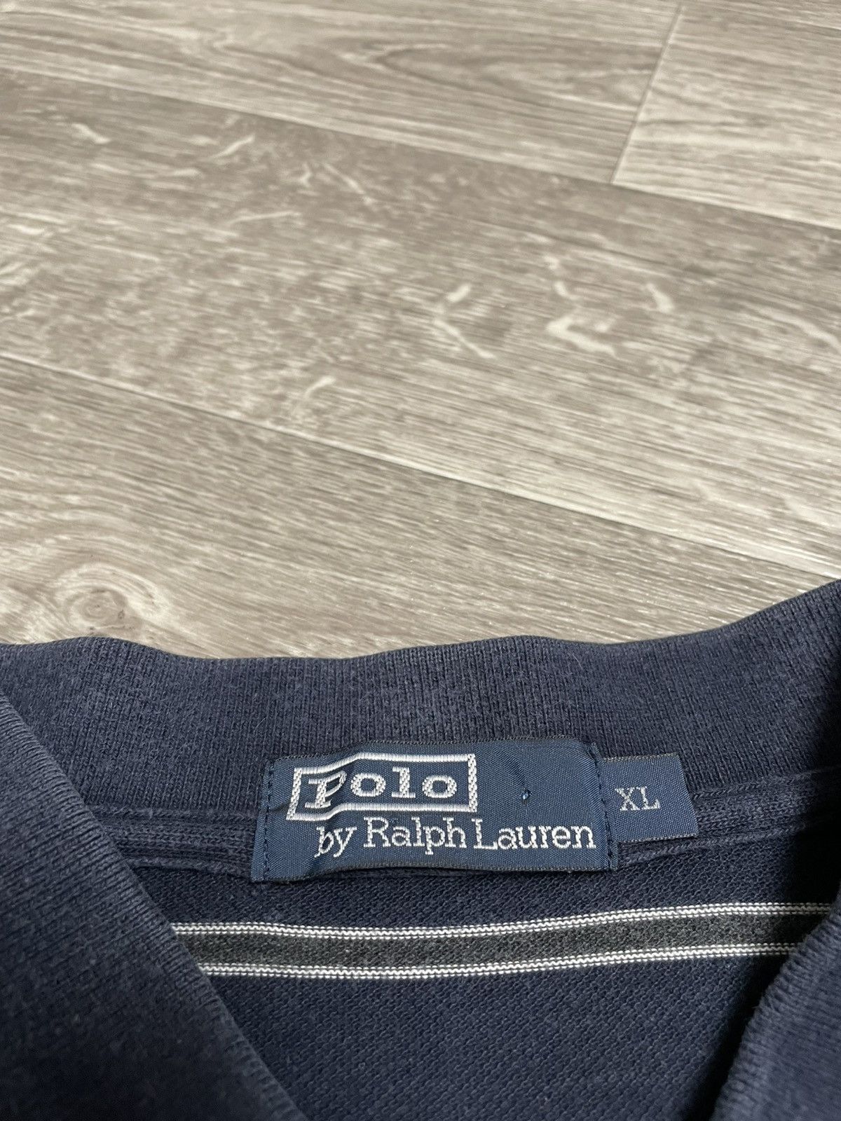 Polo Ralph Lauren Vintage Polo Ralph Lauren Striped Polo Long Sleeve Shirt Y2K Size US XL / EU 56 / 4 - 8 Thumbnail