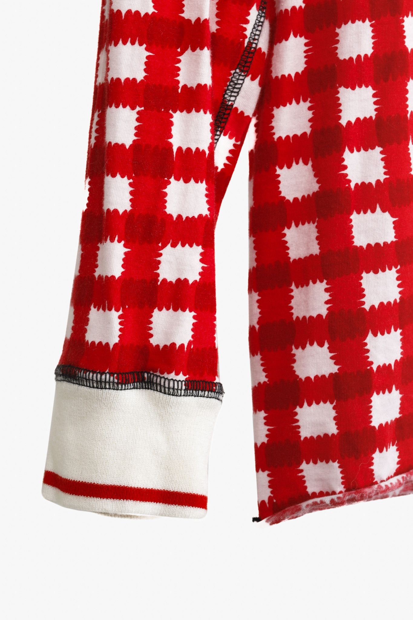 Marni Marni Red Pink Check Varsity Knit Trim Top Size M / US 6-8 / IT 42-44 - 6 Thumbnail