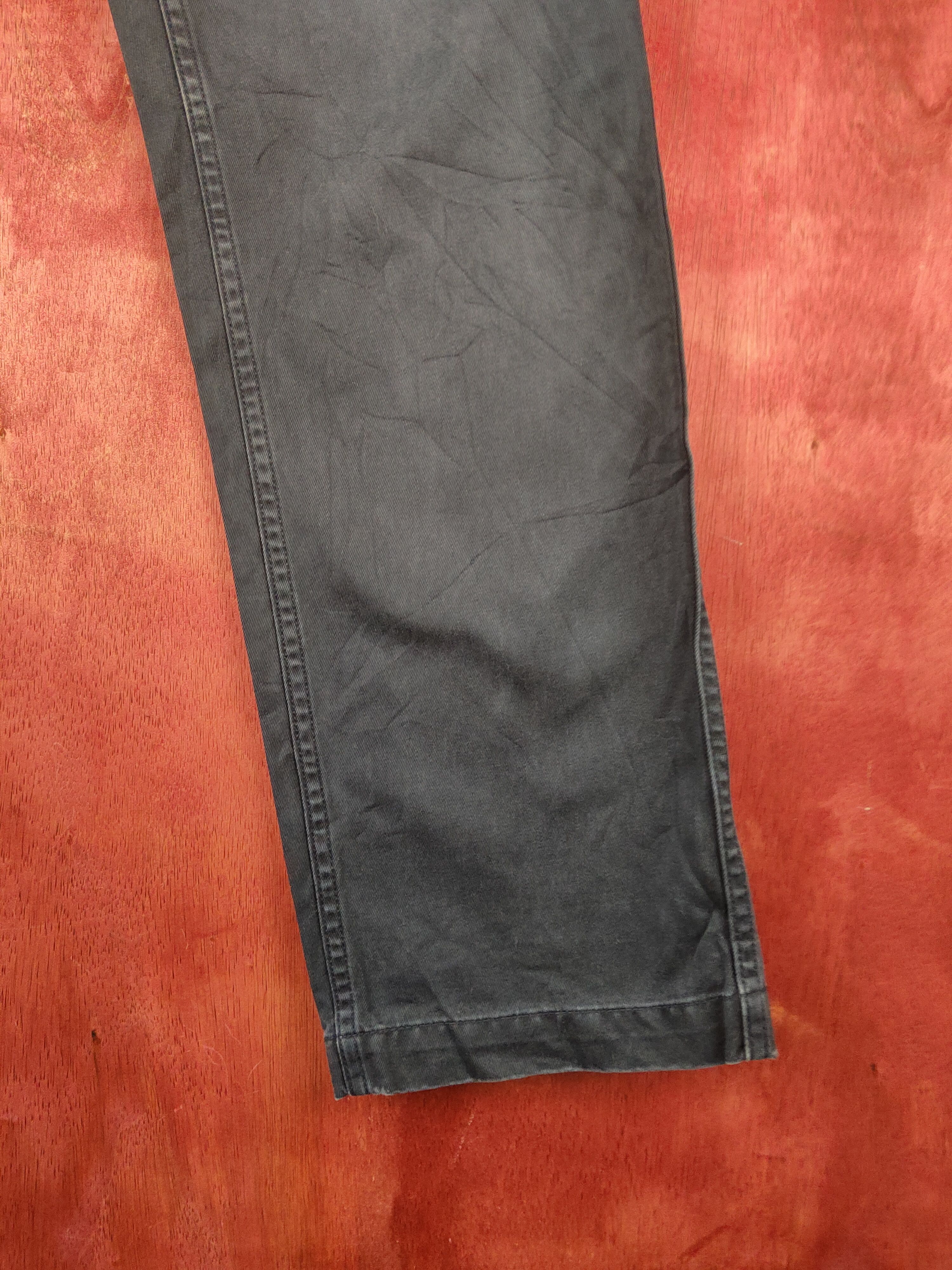 Japanese Brand Uniqlo Dark Blue faded cargo Casual Pants #S1766 Size US 29 - 6 Thumbnail