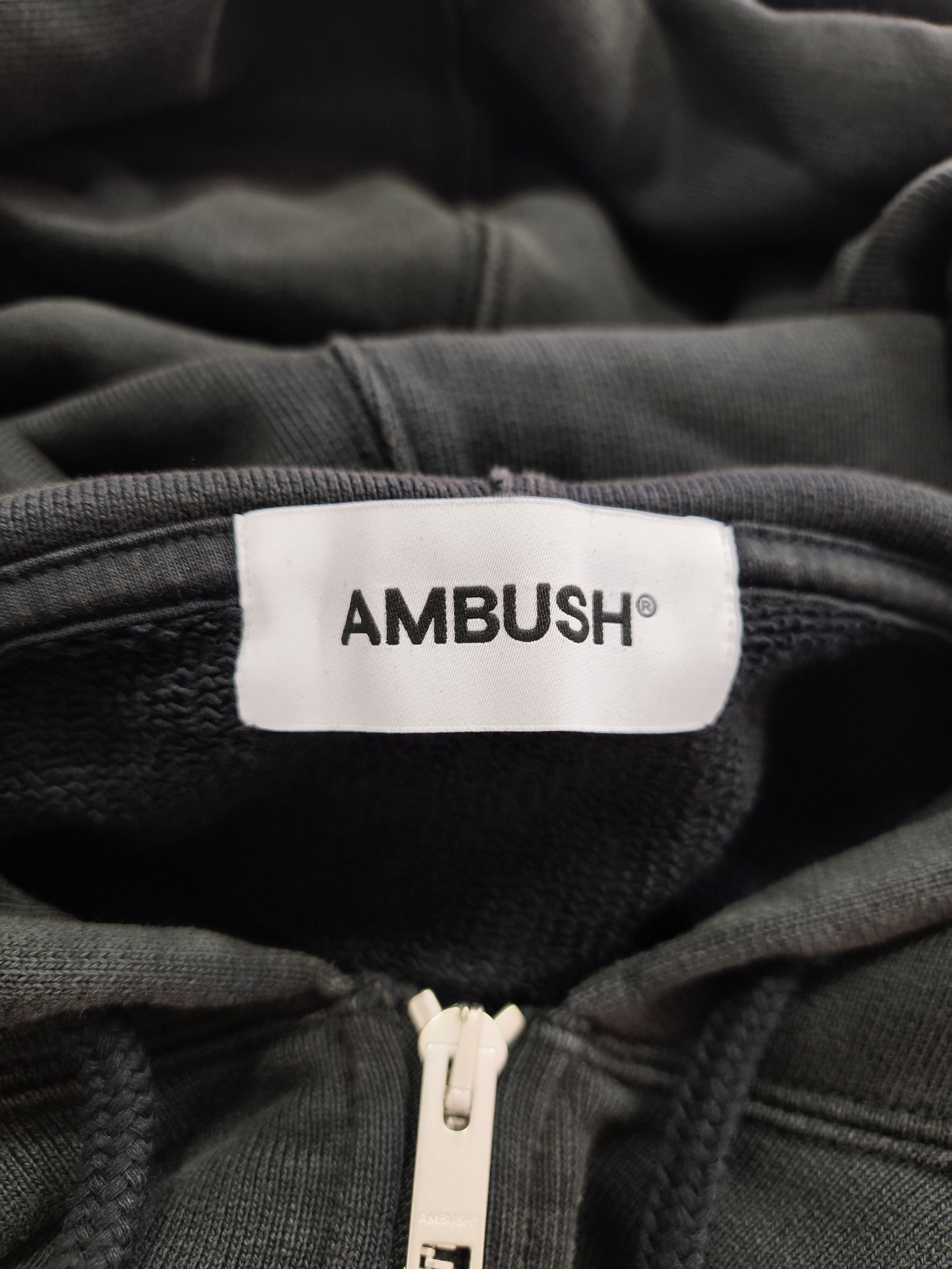 Ambush Design Ambush "Amblem Zip Up Hoodie" Size US L / EU 52-54 / 3 - 6 Thumbnail