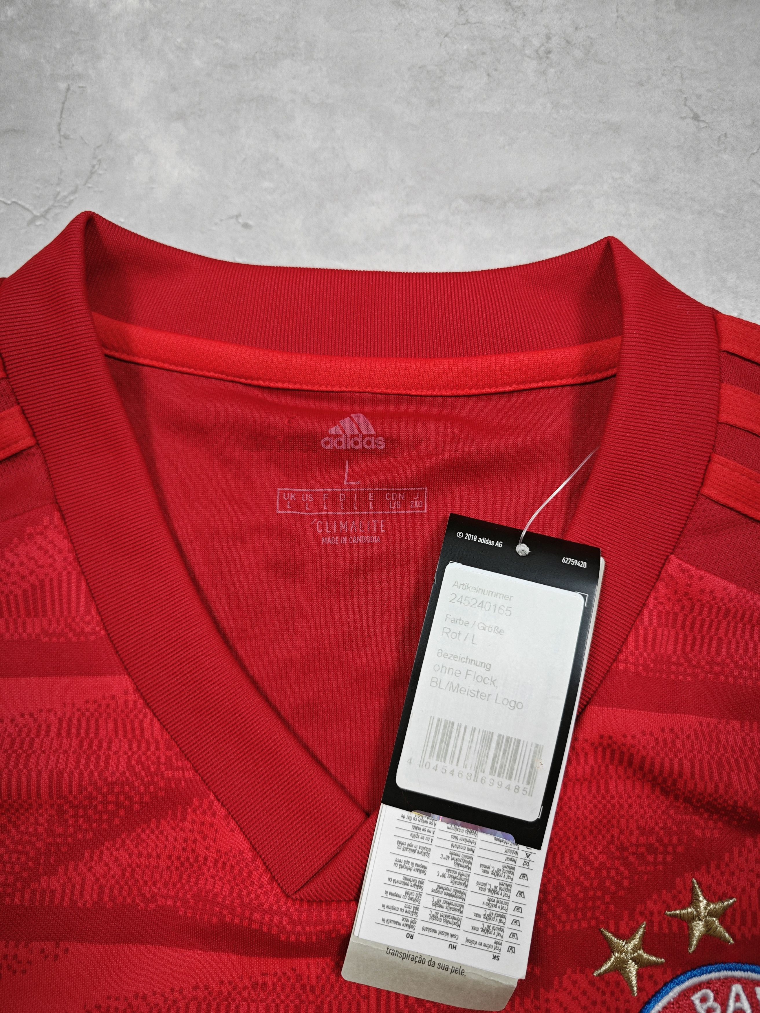 Adidas Bayern Munchen 25 FISCHER Size US L / EU 52-54 / 3 - 5 Thumbnail