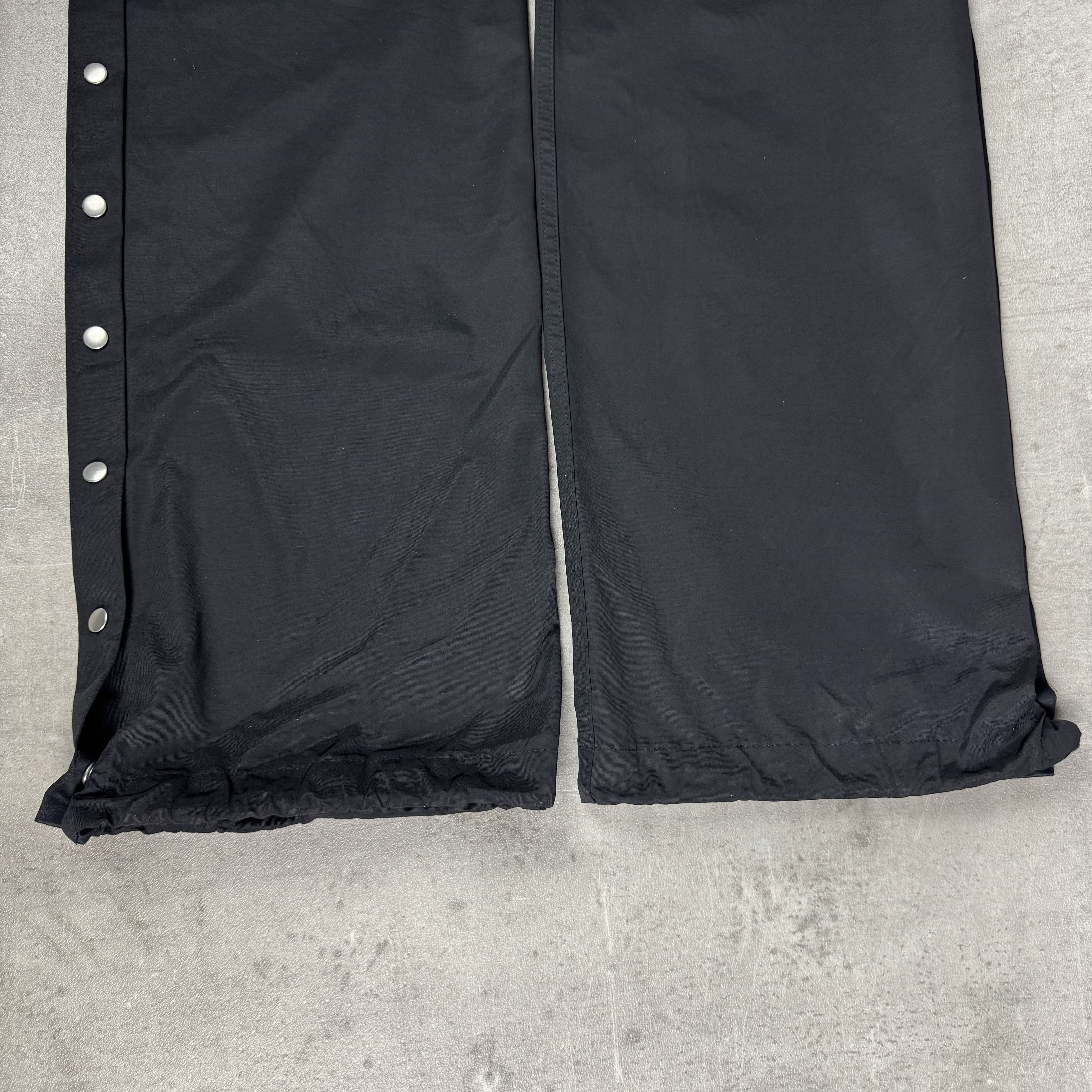 Rick Owens Drkshdw RICK OWENS DRKSHDW Easy Pushers Nylon Black Size US 32 / EU 48 - 9 Thumbnail