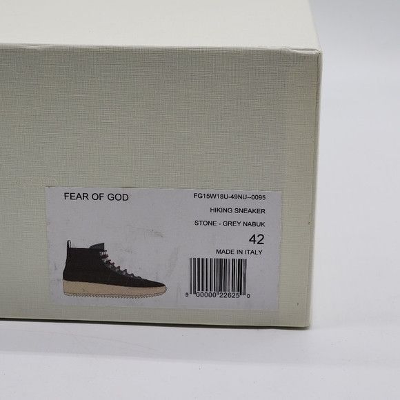 Fear of God Hiking Nubuck High-top Sneakers 42 Size US 9 / EU 42 - 9 Thumbnail