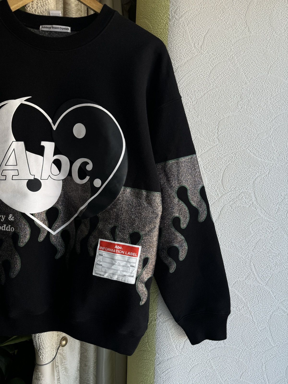 Advisory Board Crystals Advisory Boar Crystals ADC Valntines Day Flame Sweatshirt Size US XS / EU 42 / 0 - 10 Thumbnail