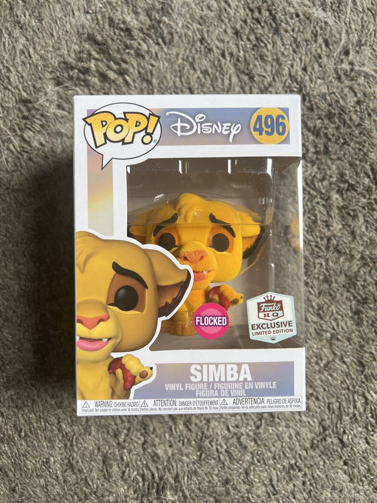 Disney Funko Pop! Simba Vinyl Figure Size ONE SIZE - 1 Thumbnail
