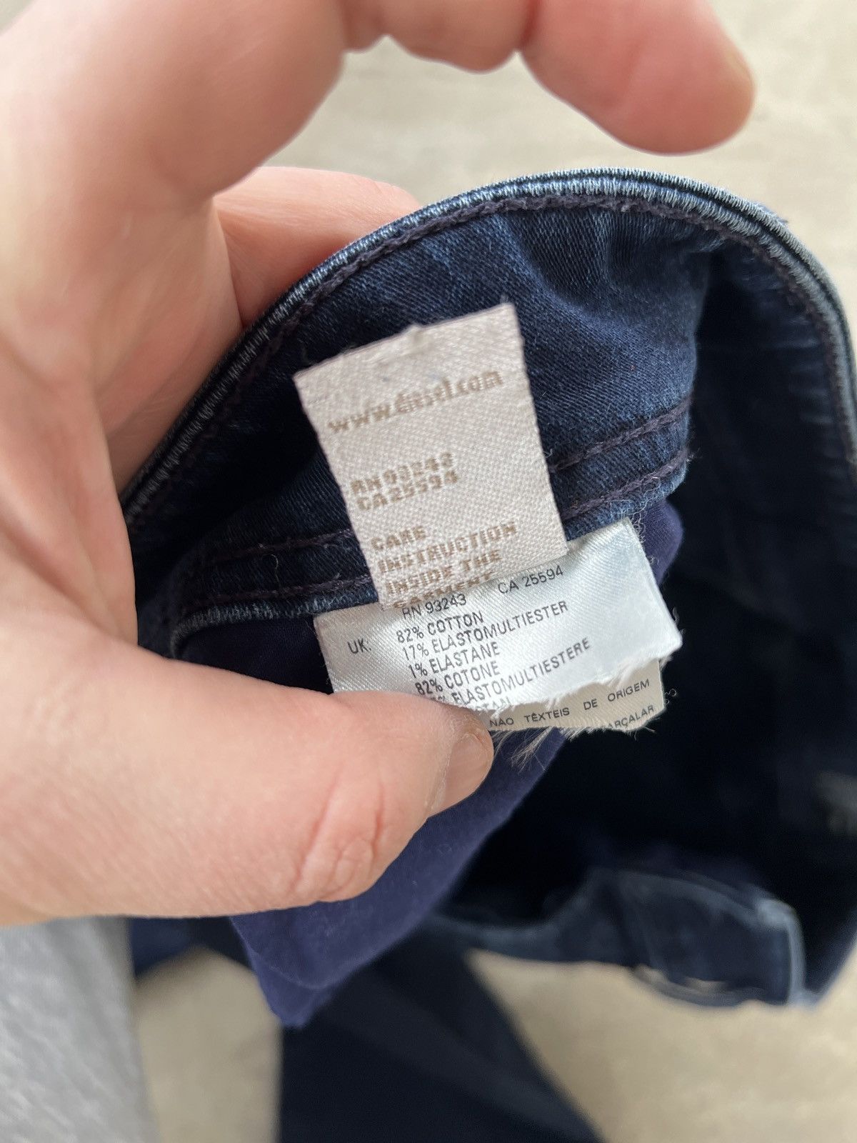Diesel Diesel Sleenker Slim Skinny Jeans Size US 31 - 8 Thumbnail